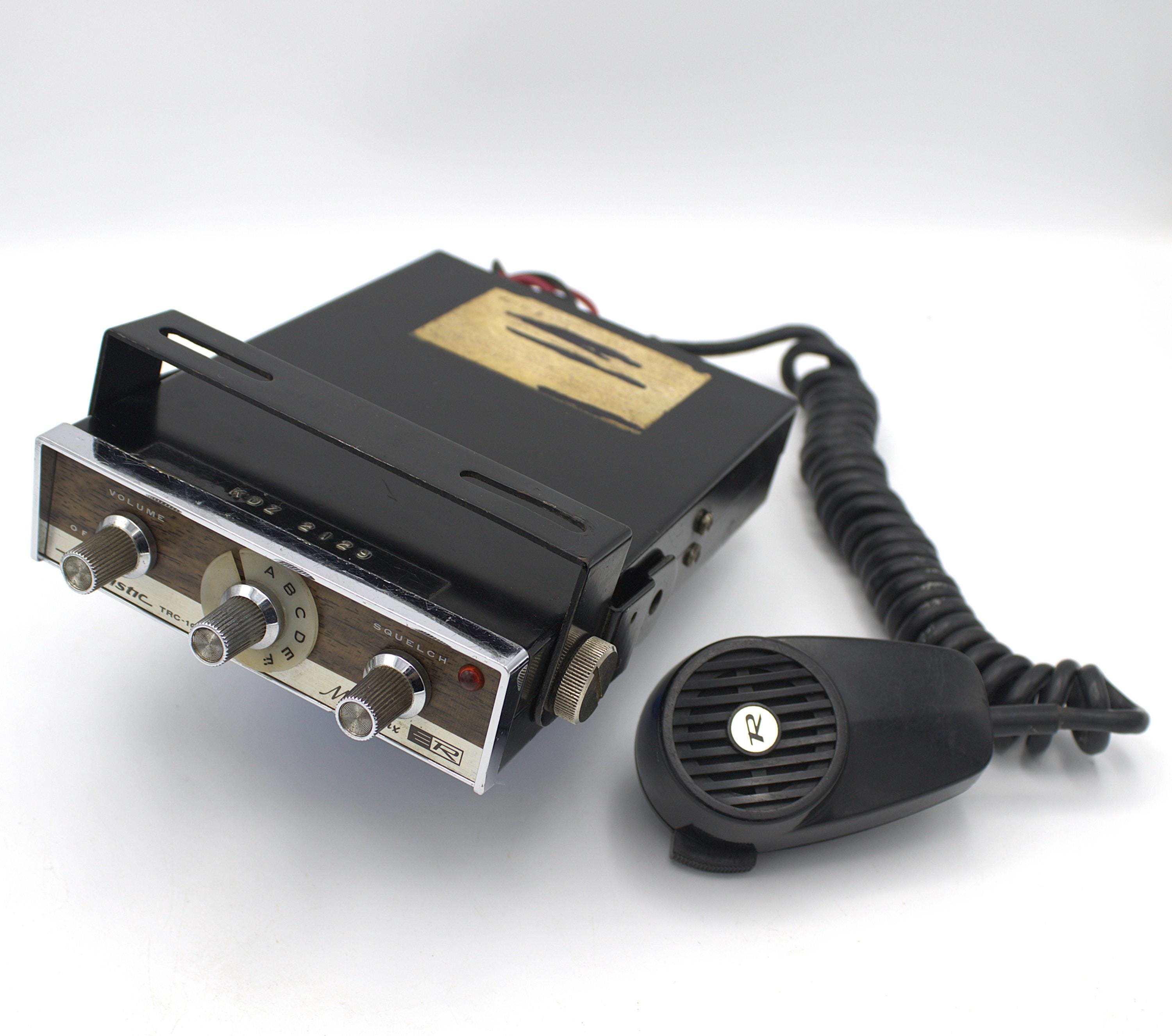 鉄道手信号機　アンティーク　希少 Vintage 1970s Realistic TRC-10 Mini-six CB Radio Transceiver