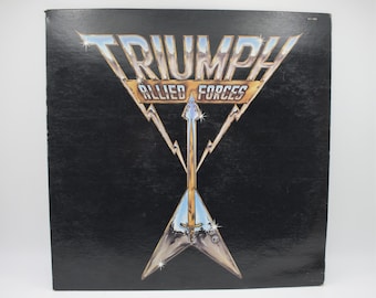 洋楽レコード　TRIUMPH ALLIED FORCES Triumph - Allied Forces LP - Black Vinyl Album - NEW Record