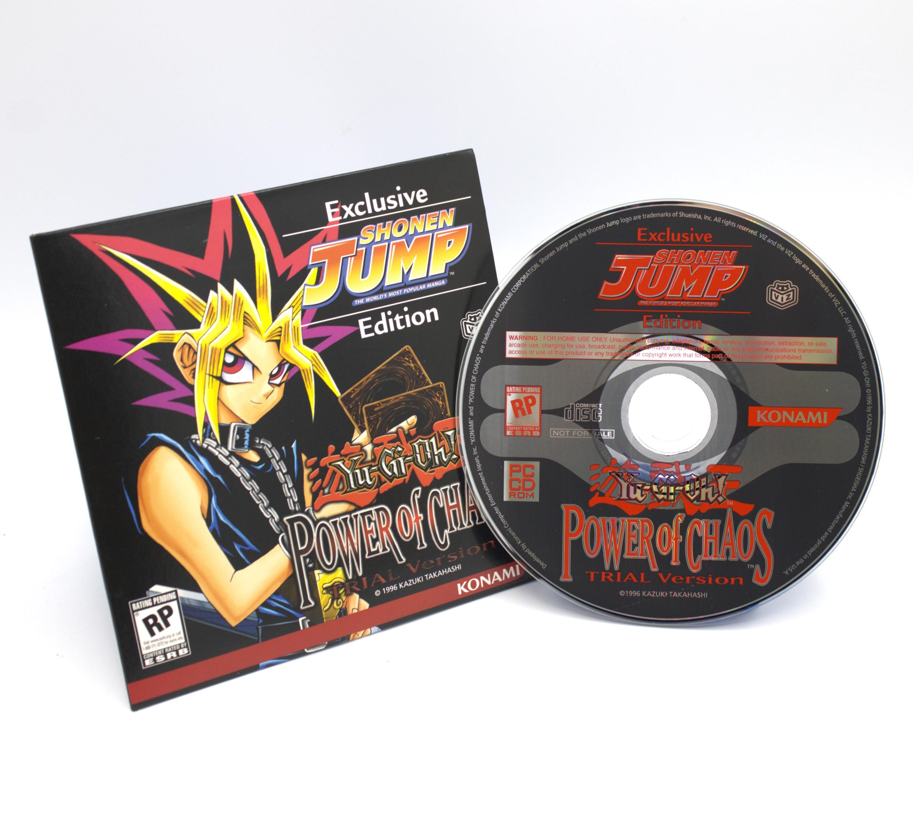 Vintage 90s Shonen Jump PC Game Manga Yu Gi Oh! Power of Chaos