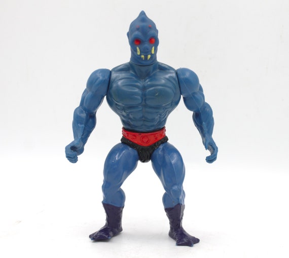 Vintage 1981 He-man Masters of the Universe Webstor Blue Monster