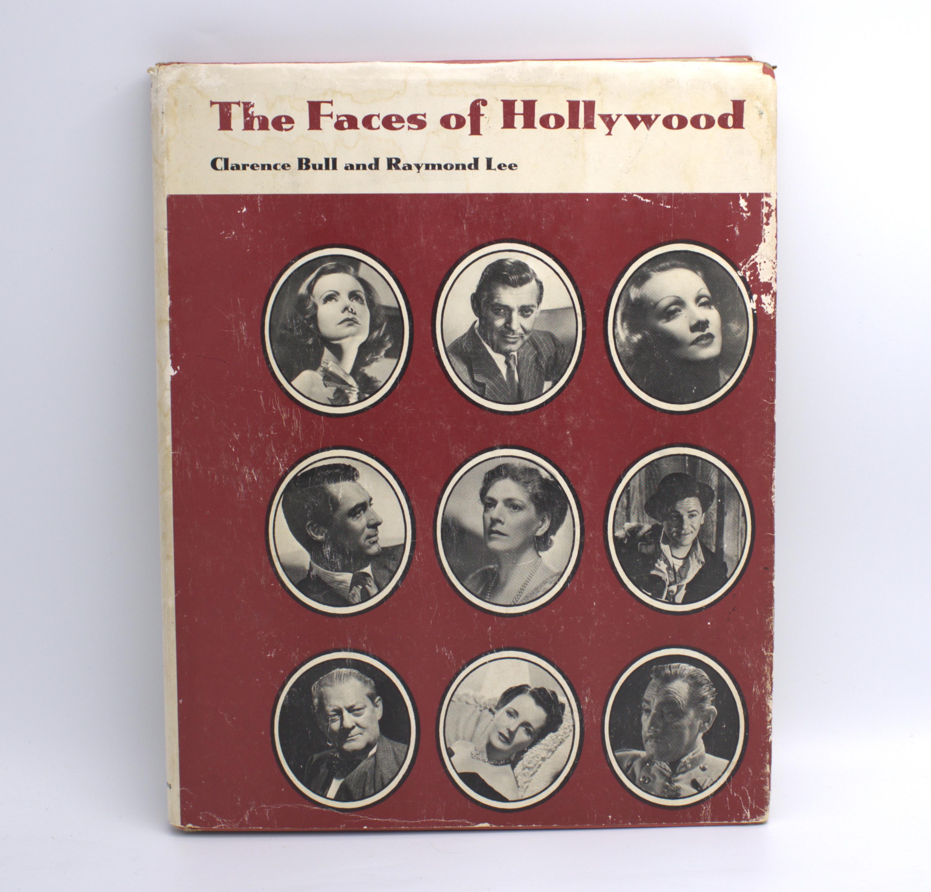 Vintage Book the Faces of Hollywood Celebrity Photography of