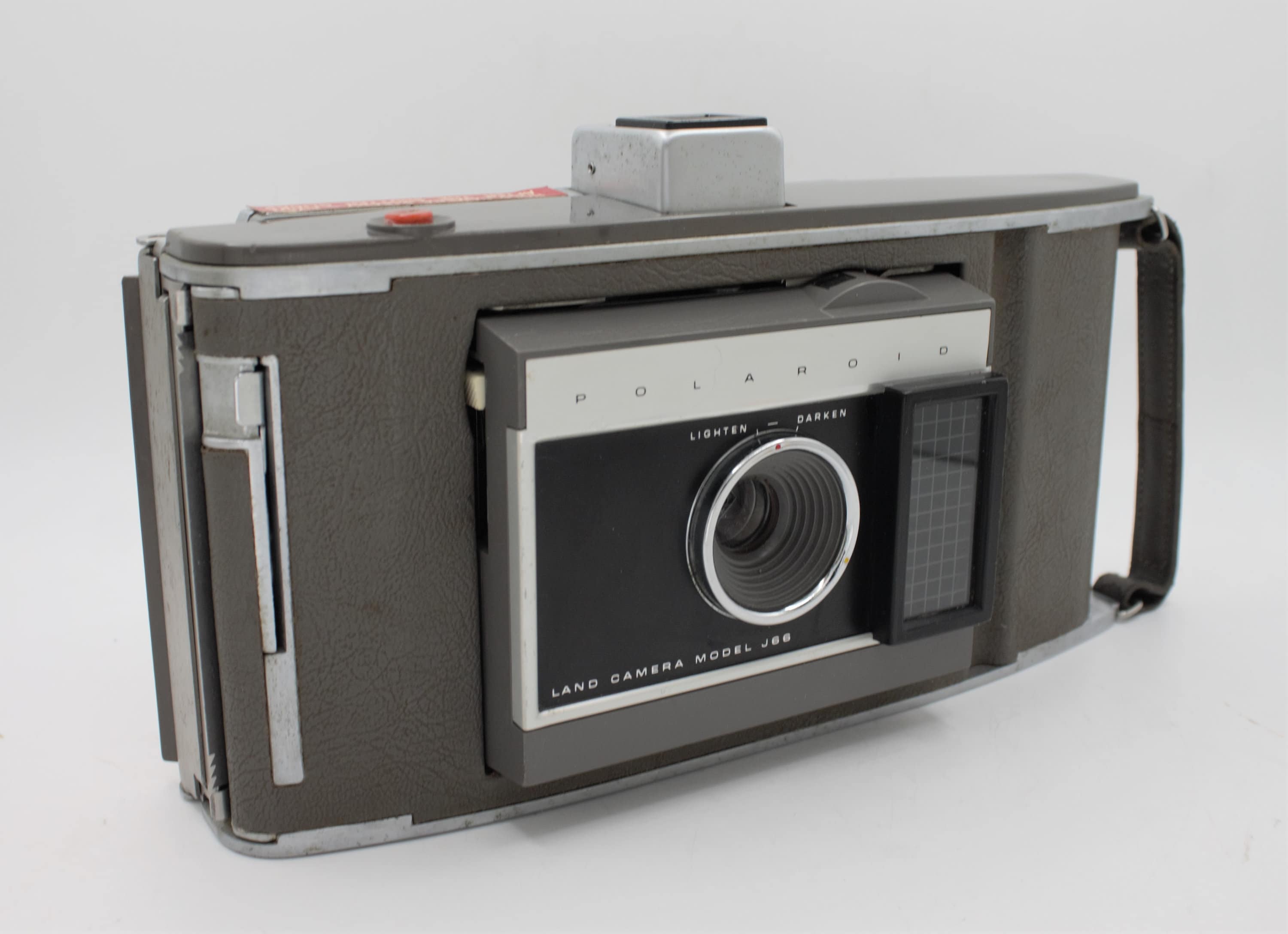 Vintage 1960s Polaroid Land Camera Accordion Folding Light