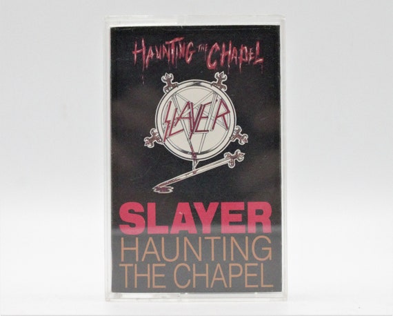 Vintage Cassette SLAYER Haunting the Chapel Original 1984 Restless