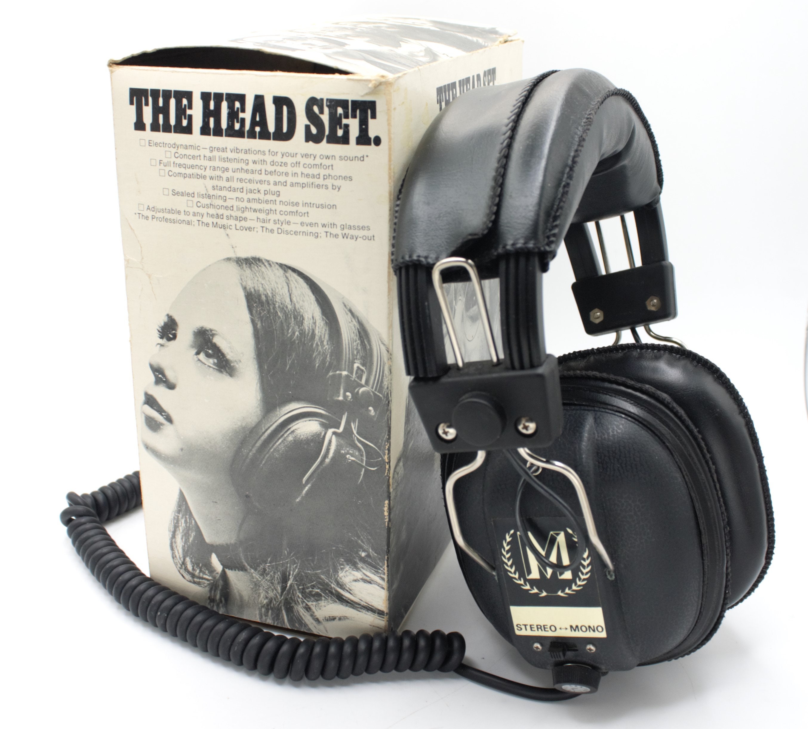 Casque stéréo vintage Dynasound DH-203 – années 70/80 – audio hi-fi - Photo, audio & vidéo