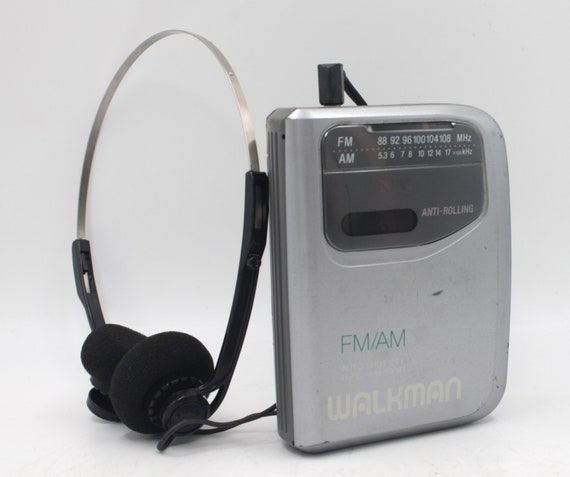 Vintage 1980s Sony Walkman Personal Stereo Cassette Player