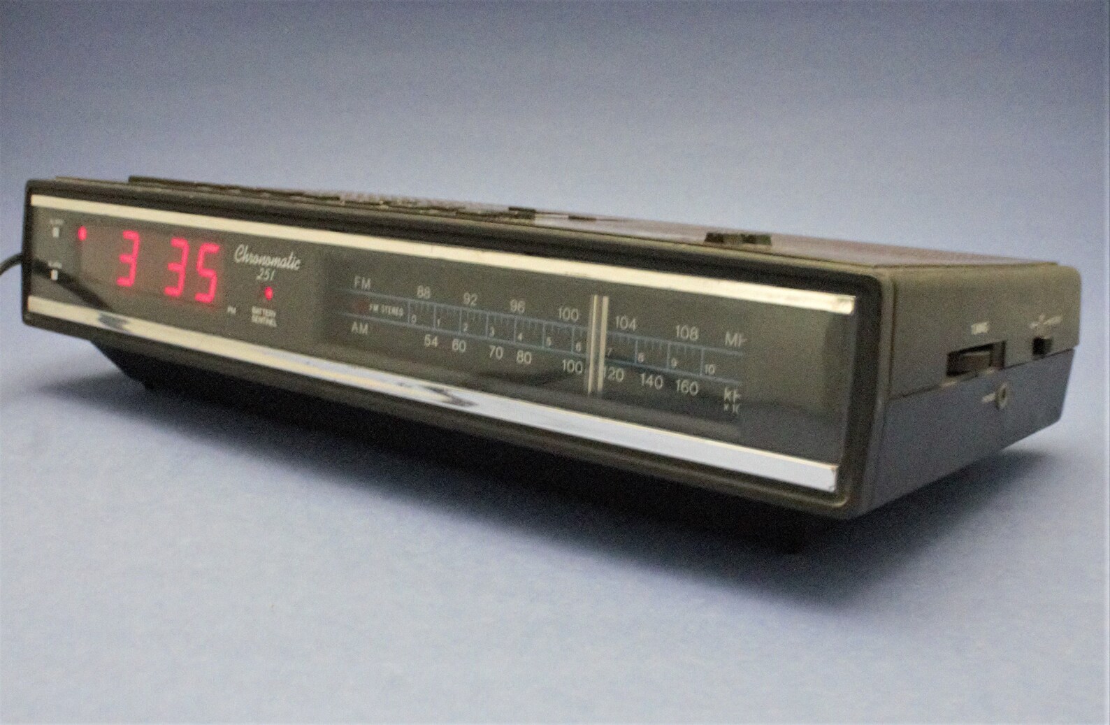 Vintage Digital Alarm Clock Stereo Dual Alarms AM/FM Radio Etsy