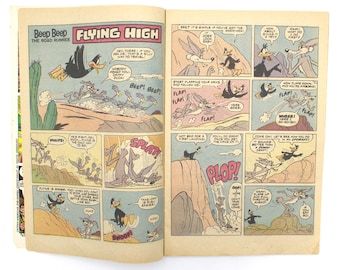 Vintage 1970s Comic Books Looney Tunes Bugs Bunny the Road Runner