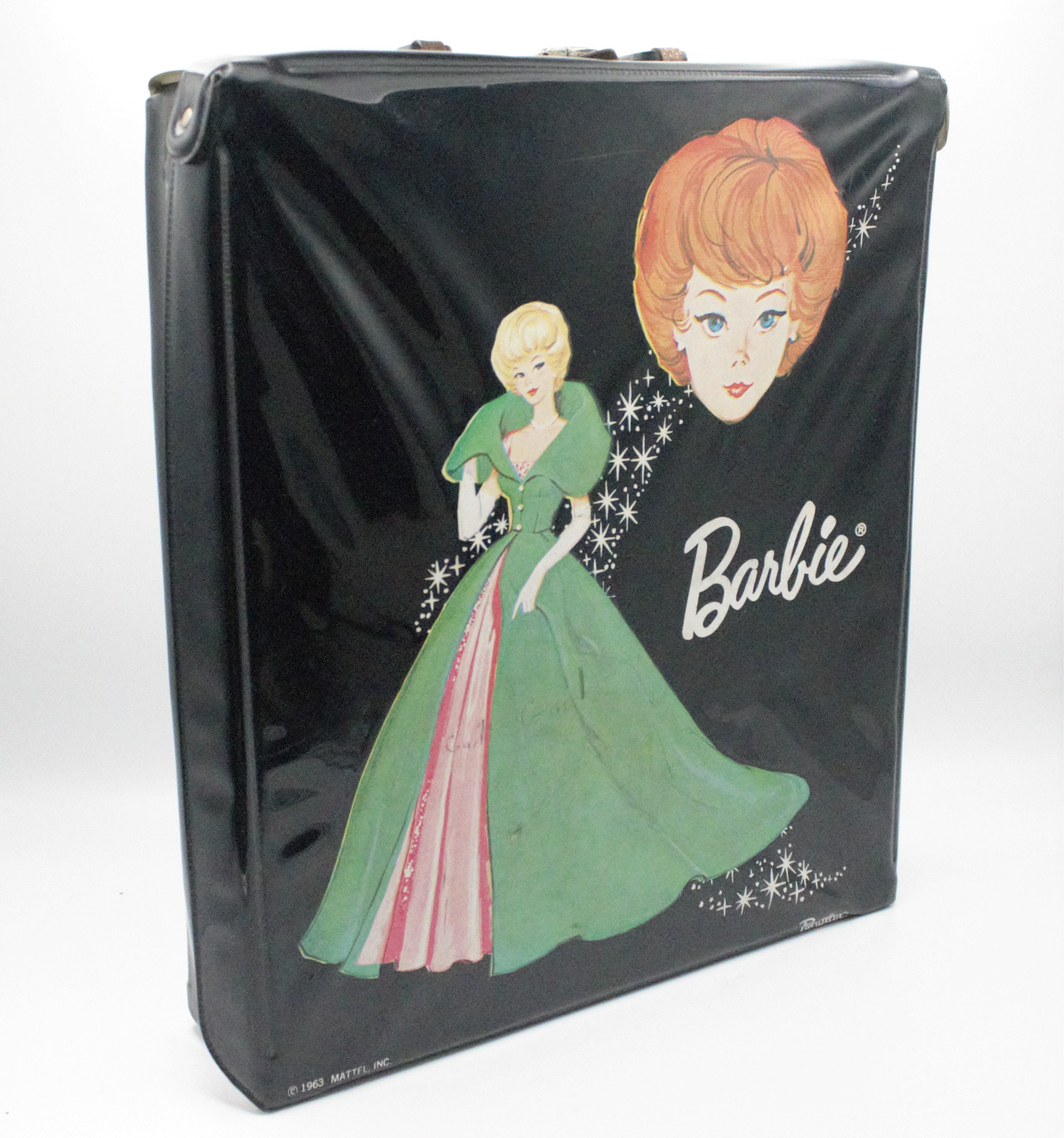 1963 black barbie case sales