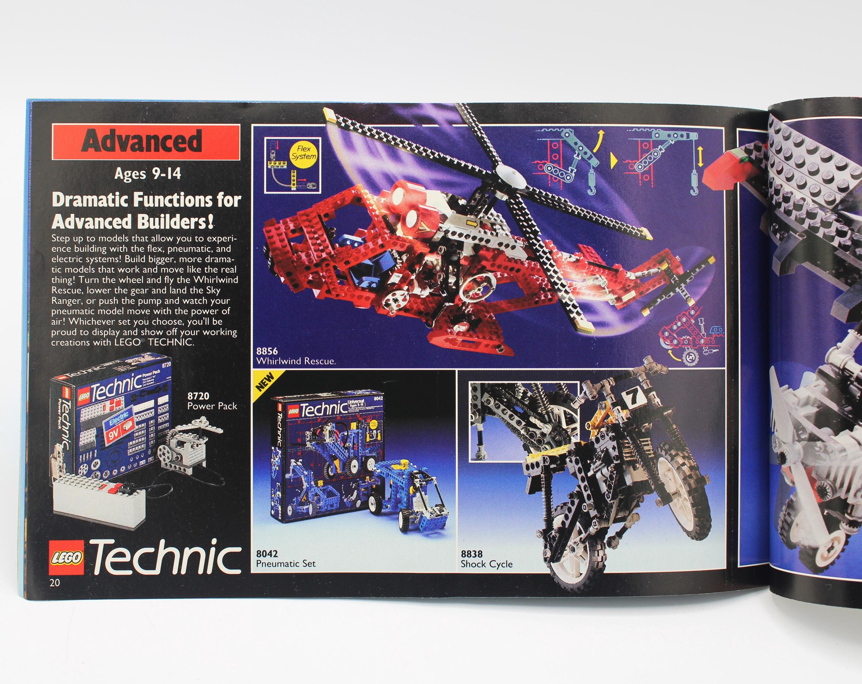 Vintage 1994 Lego Catalog Maniac Collector's Guide New Product