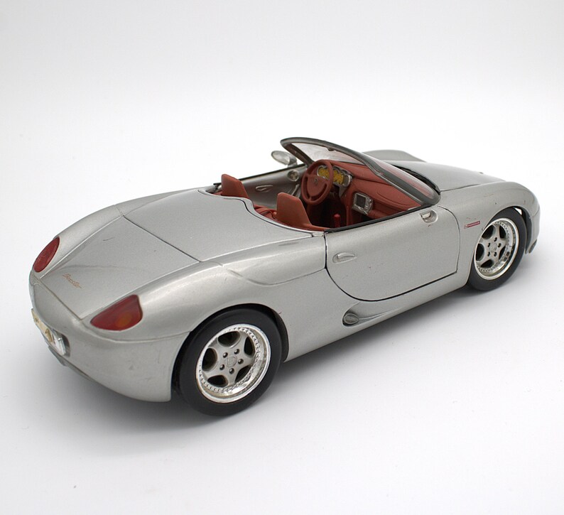 Vintage Porshe Boxster 1/18 Scale Model Miniature Die Cast Metal ...