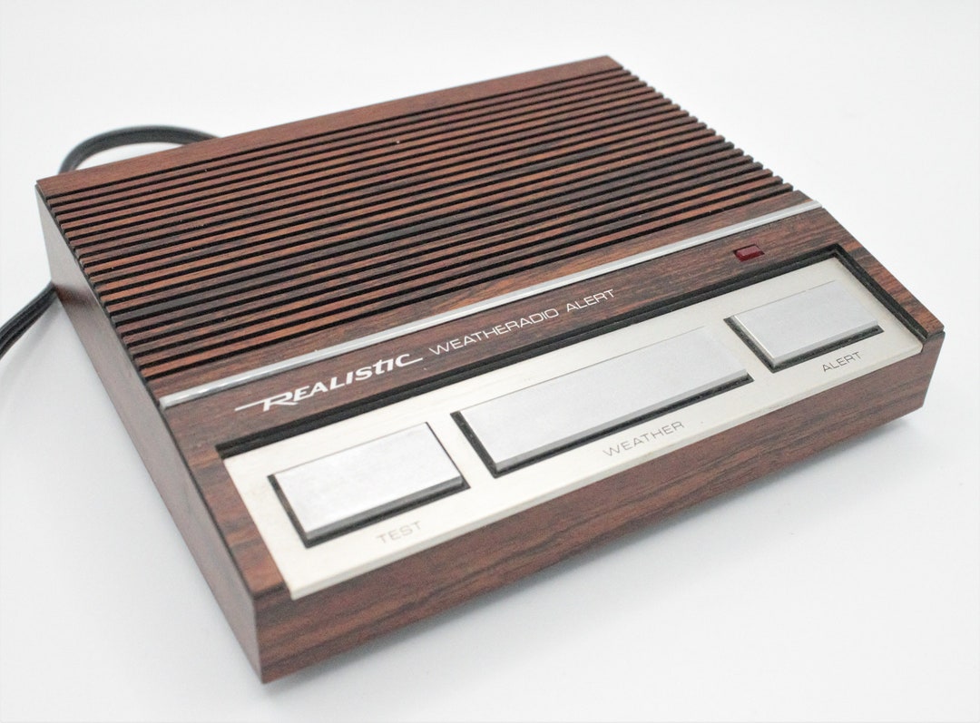 Vintage 1980s Weather Station Radio With Alert System Etsy