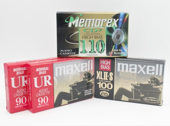 MAXELLXLII-S100 BLACK MAGNETITE top cassettes type II💥 (Neuf avec