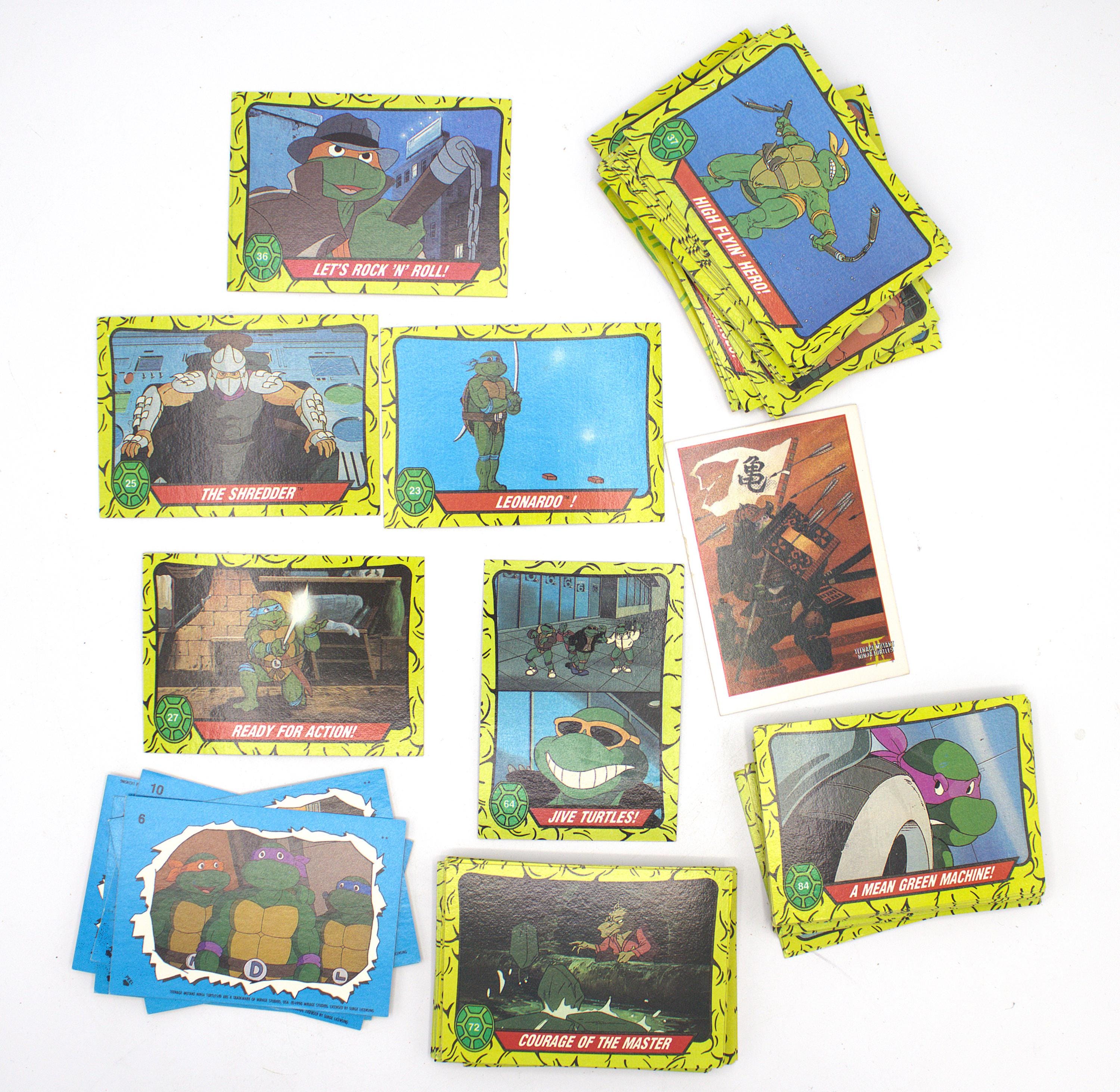 Tmnt Collector Cards - Etsy