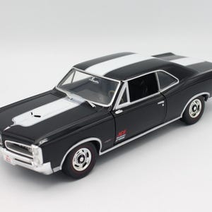 Vintage 1966 Pontiac GTO Die Cast Metal Miniature Model Replica