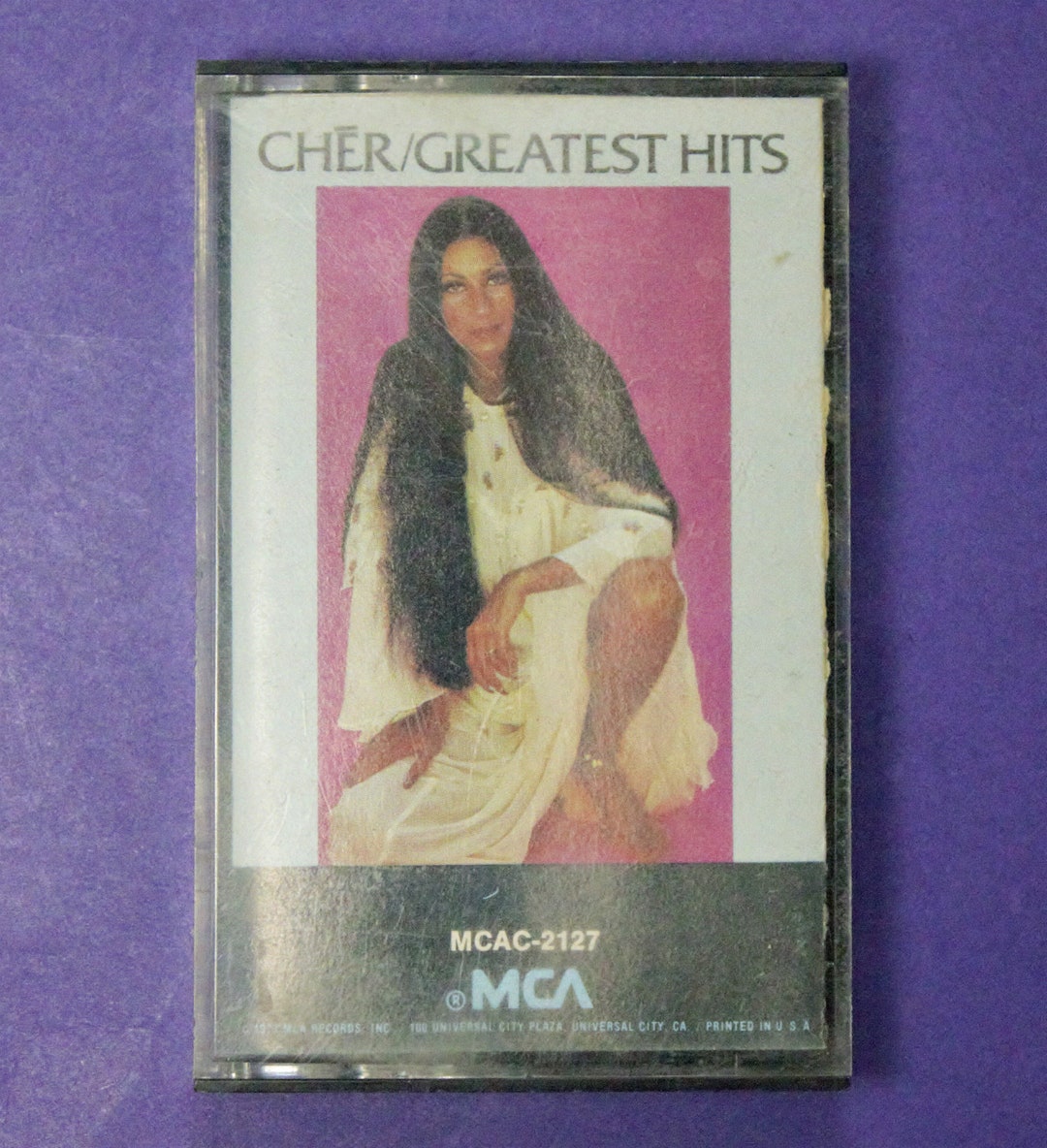 vintage-cher-1970-s-greatest-hits-cassette-tape-album-mca-etsy