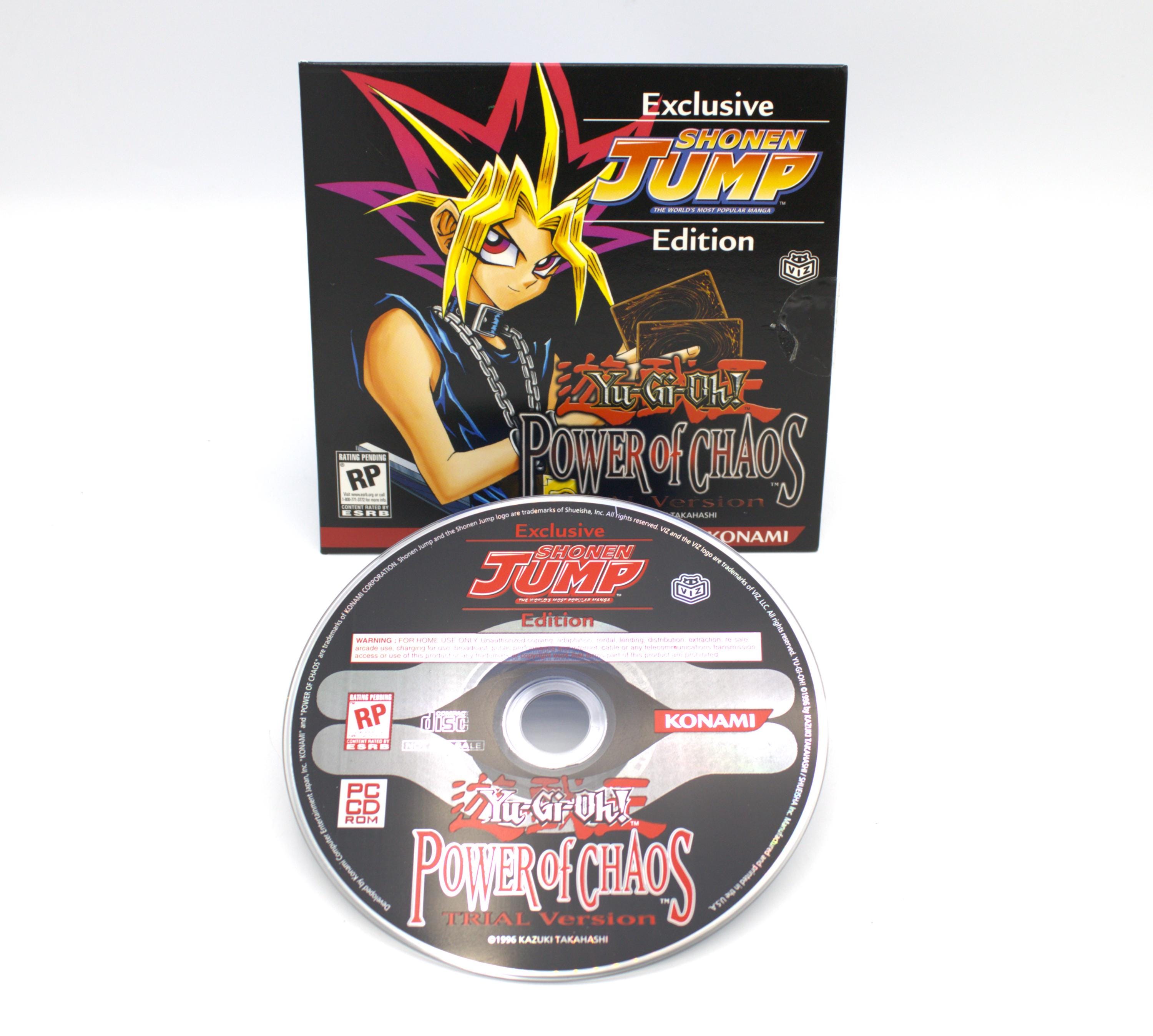 Vintage 90s Shonen Jump PC Game Manga Yu Gi Oh! Power of Chaos