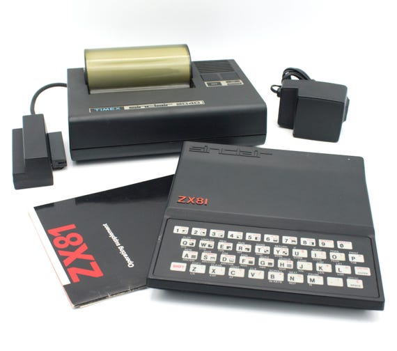 Vintage Timex Sinclair ZX81 Computer 2040 Thermal Printer