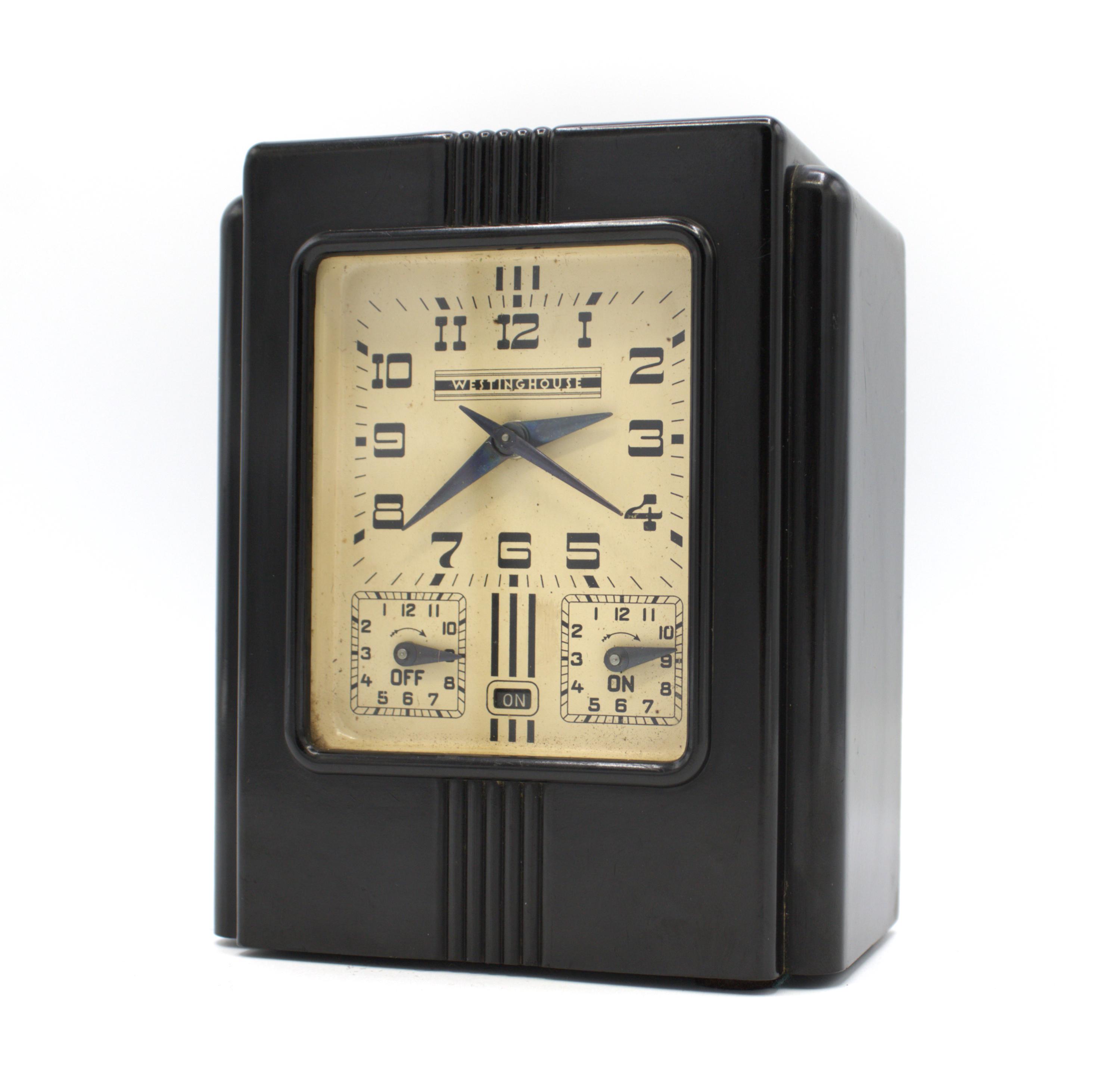 Vintage Westinghouse Clock Electronic Industrial Oven Timer Lux 