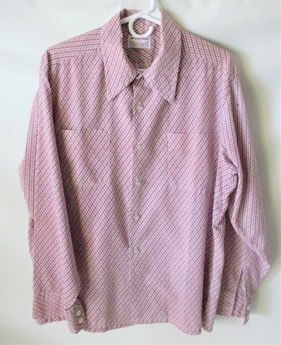 Vintage Mod shirt McGregor button up long sleeve … - image 5