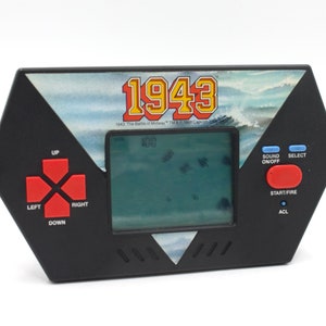 Vintage 1980s Handheld Video Game 1943 Battle of Midway Combat