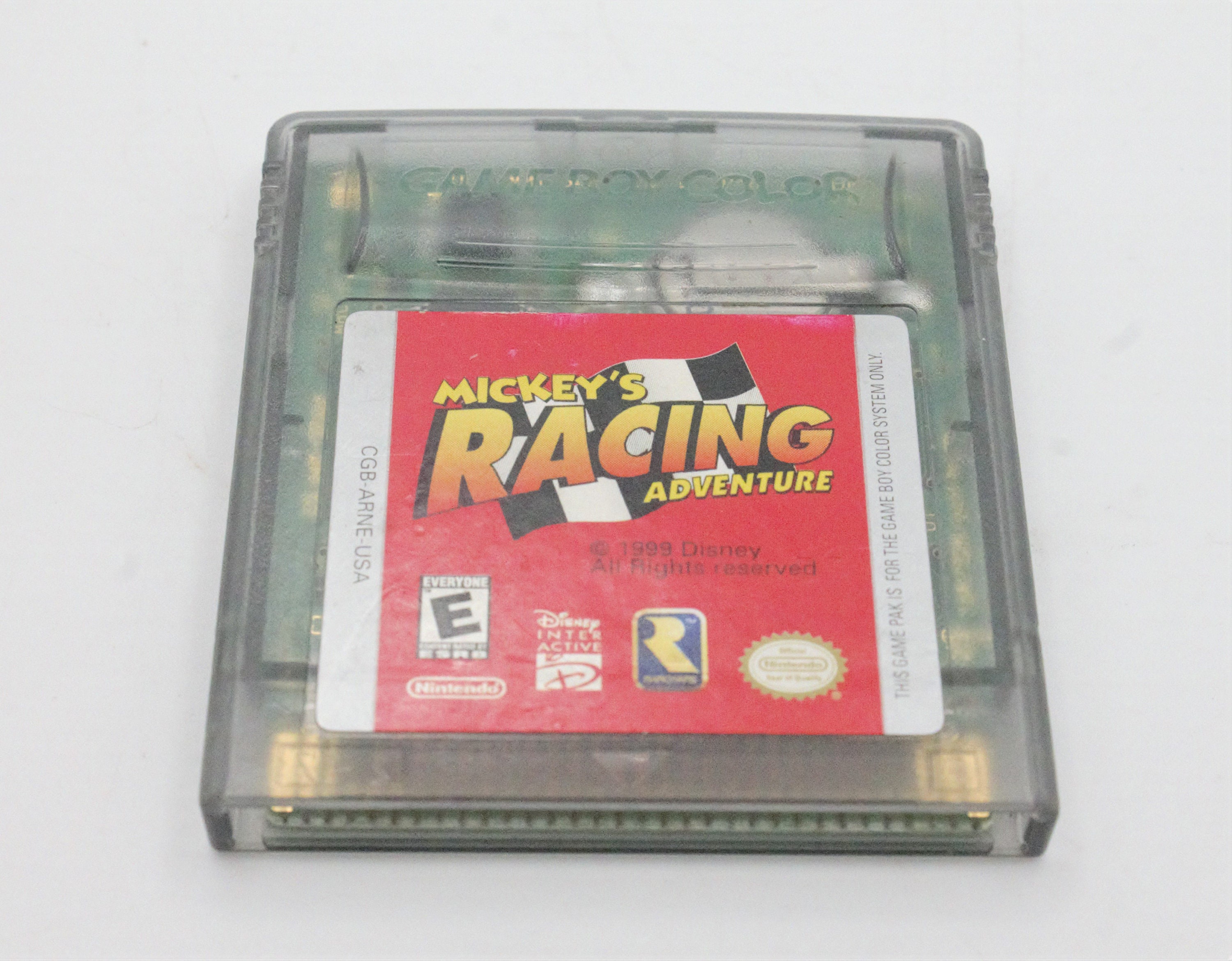 Vintage Mickey's Racing Adventure Game Boy Color Video Game Cartridge ...