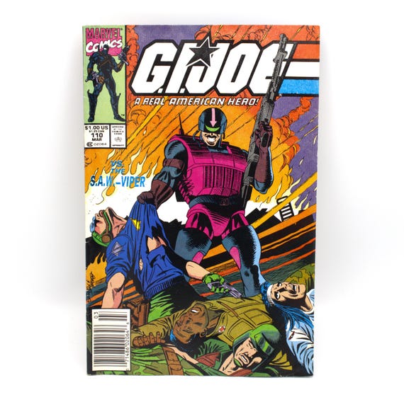 Vintage 1991 GI JOE Comic Book Issue 110 