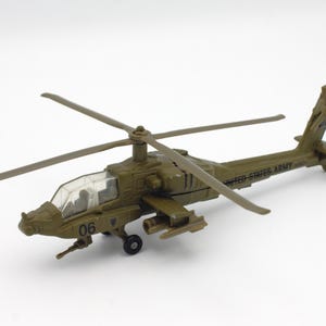 Vintage 1984 Ertl AH-64 Apache Die Cast Metal Force One Military