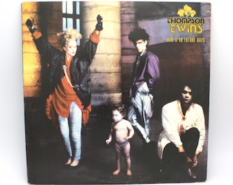 Vintage 1980s vinyl Thomson Twins 1985 album Here's to Future Days original recording 12" stereo LP Arista Records