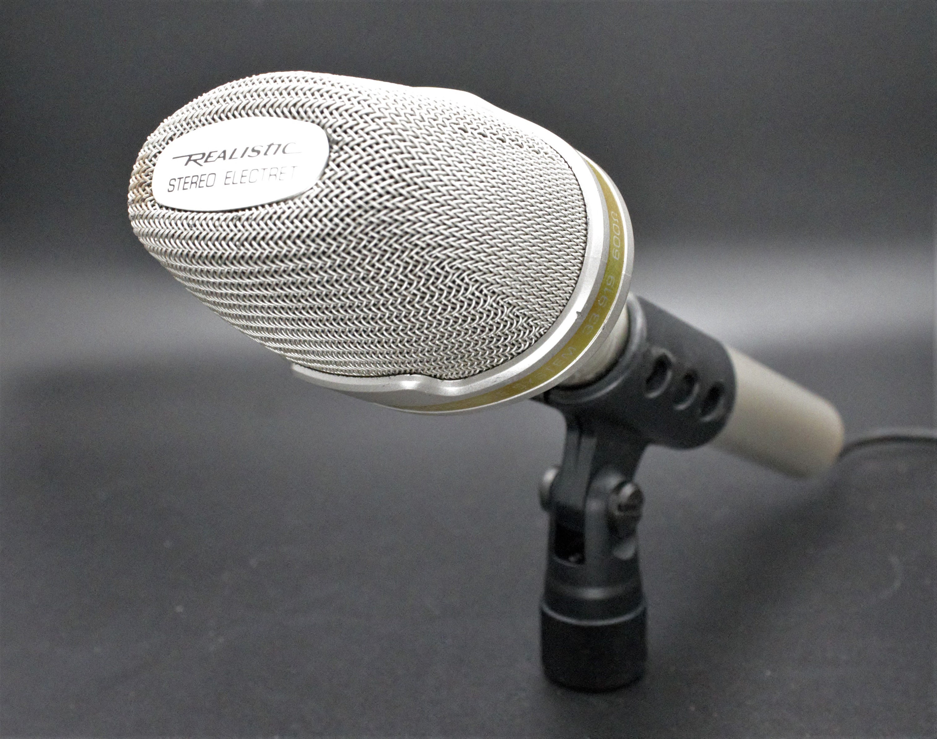 Vintage Condenser Microphone Realistic Stereo Mic Dual Etsy