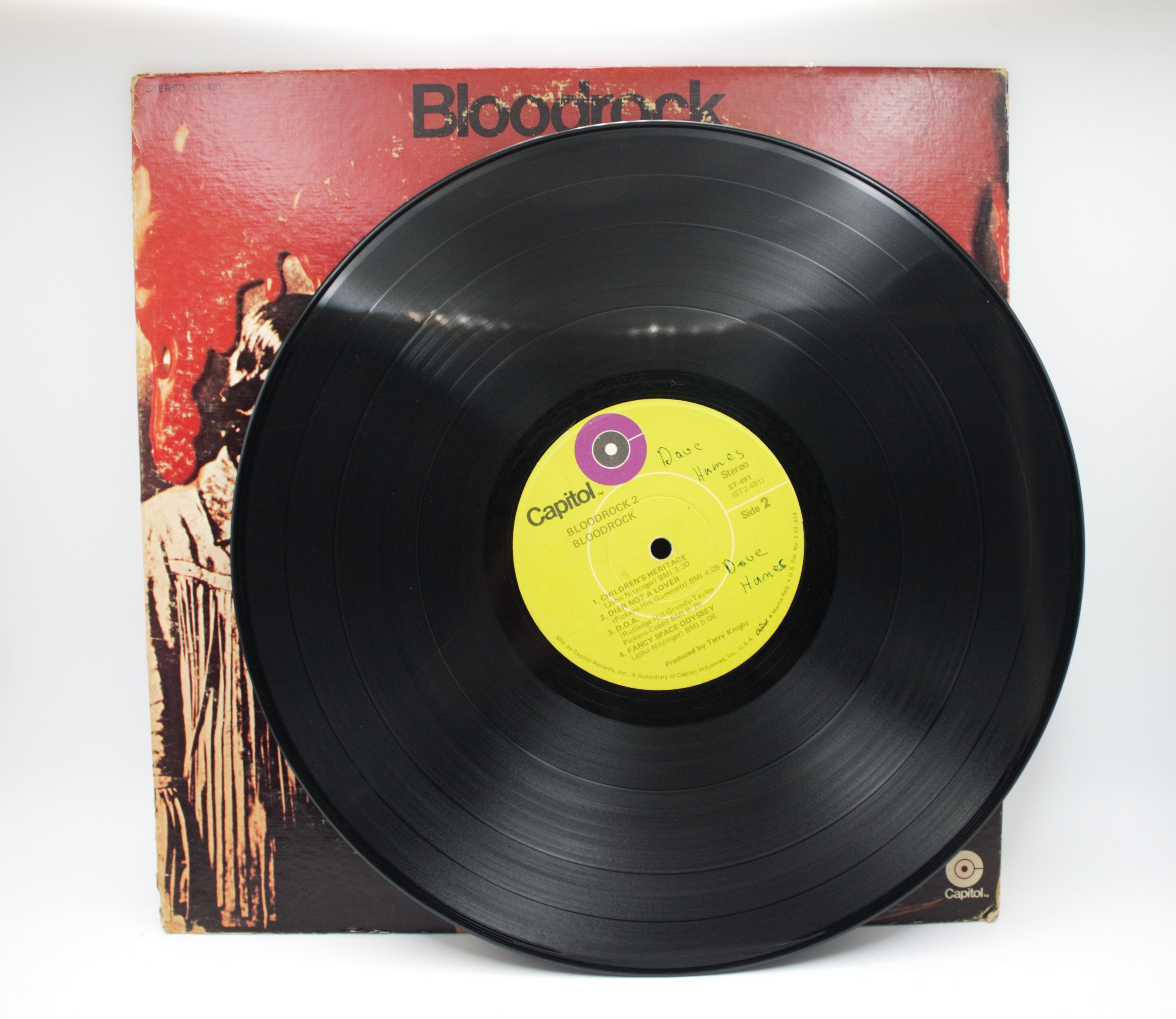 Vintage 70s Vinyl Record Bloodrock 2 1970 Album Hard Rock Funk 12