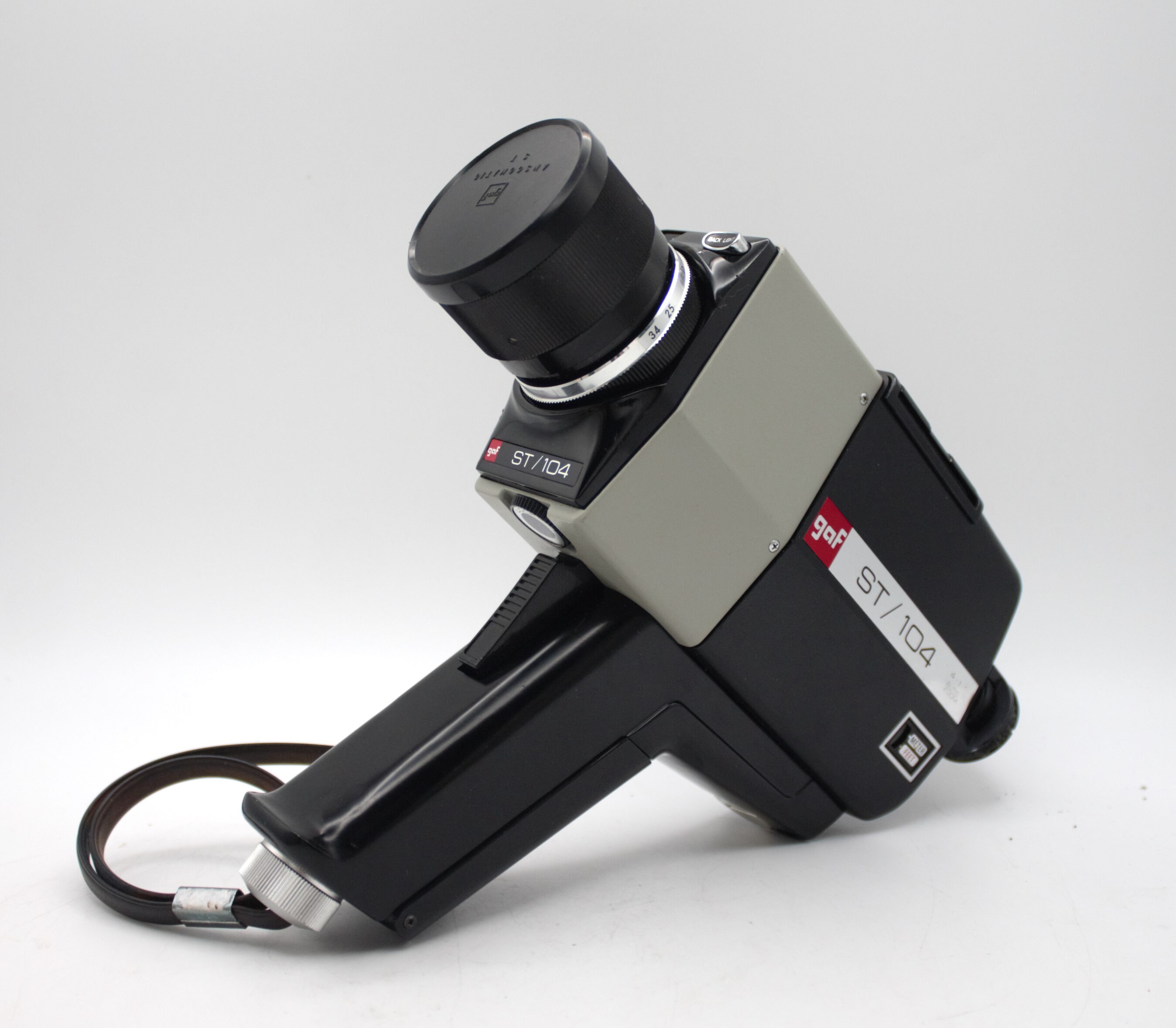 Vintage Super Eight Movie Camera Gaf ST/104 Cartridge Film Roll