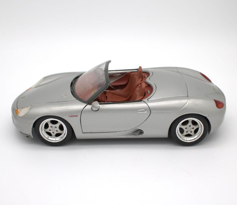 Vintage Porshe Boxster 1/18 Scale Model Miniature Die Cast Metal ...