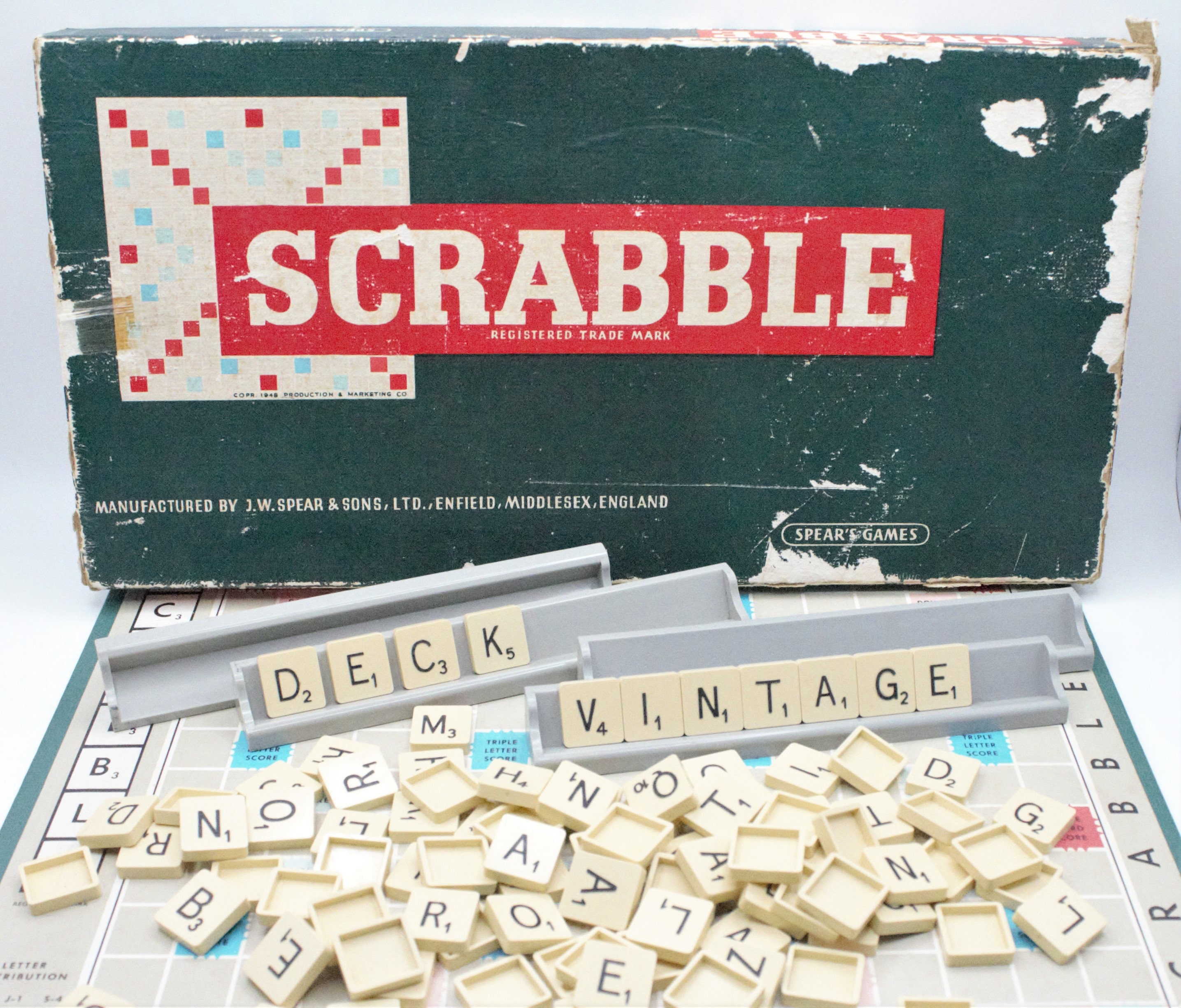 Spears Games Scrabble Twists and Turn Uk W5708 0 Word Game: Buy Online at  Best Price in UAE 