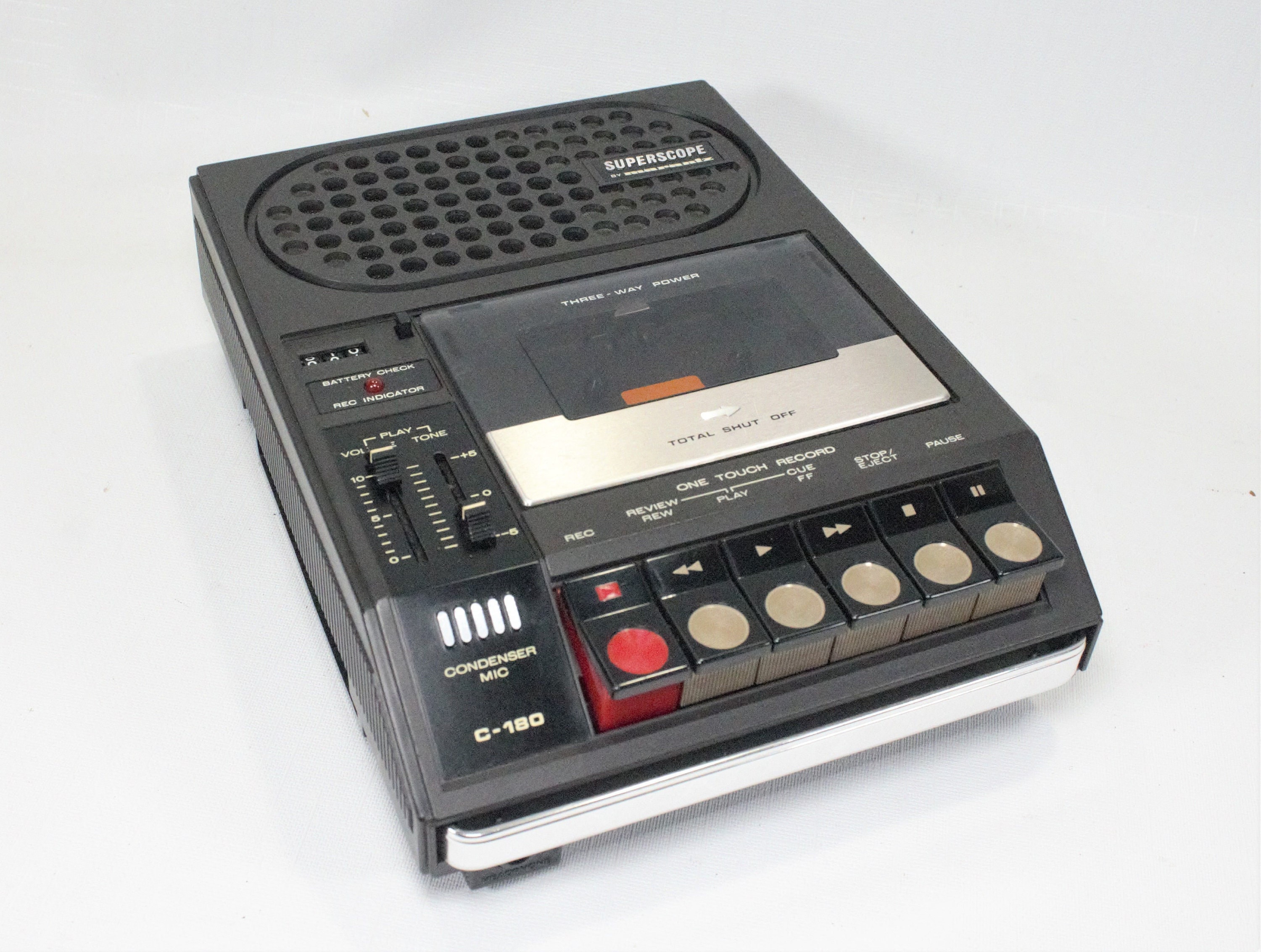 【希少】 SUPERSCORP Marantz C-108 カセットレコーダー Vintage Marantz Superscope Cassette Tape Reorder Player Built in