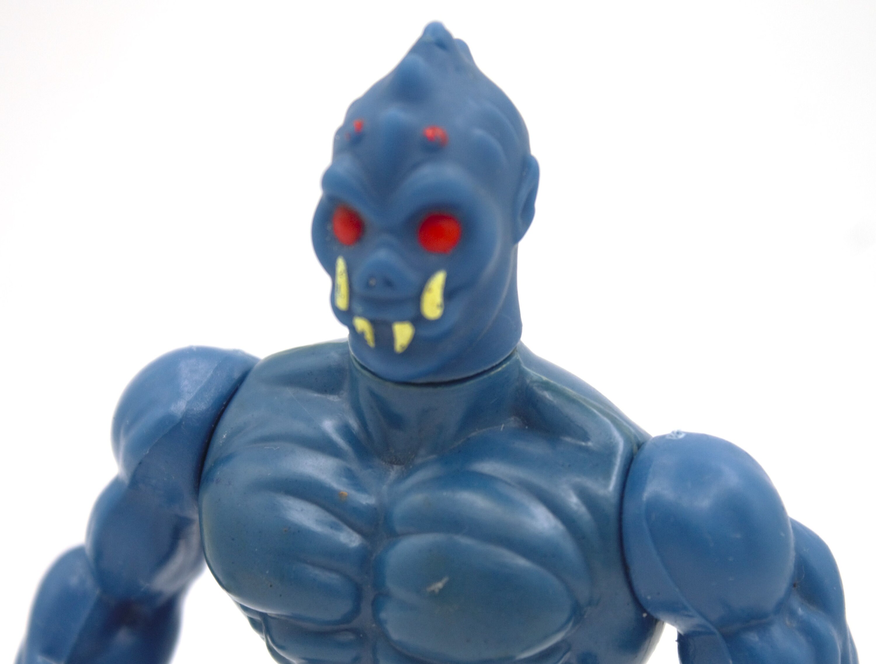 Vintage 1981 He-Man Masters of the Universe Webstor blue monster 