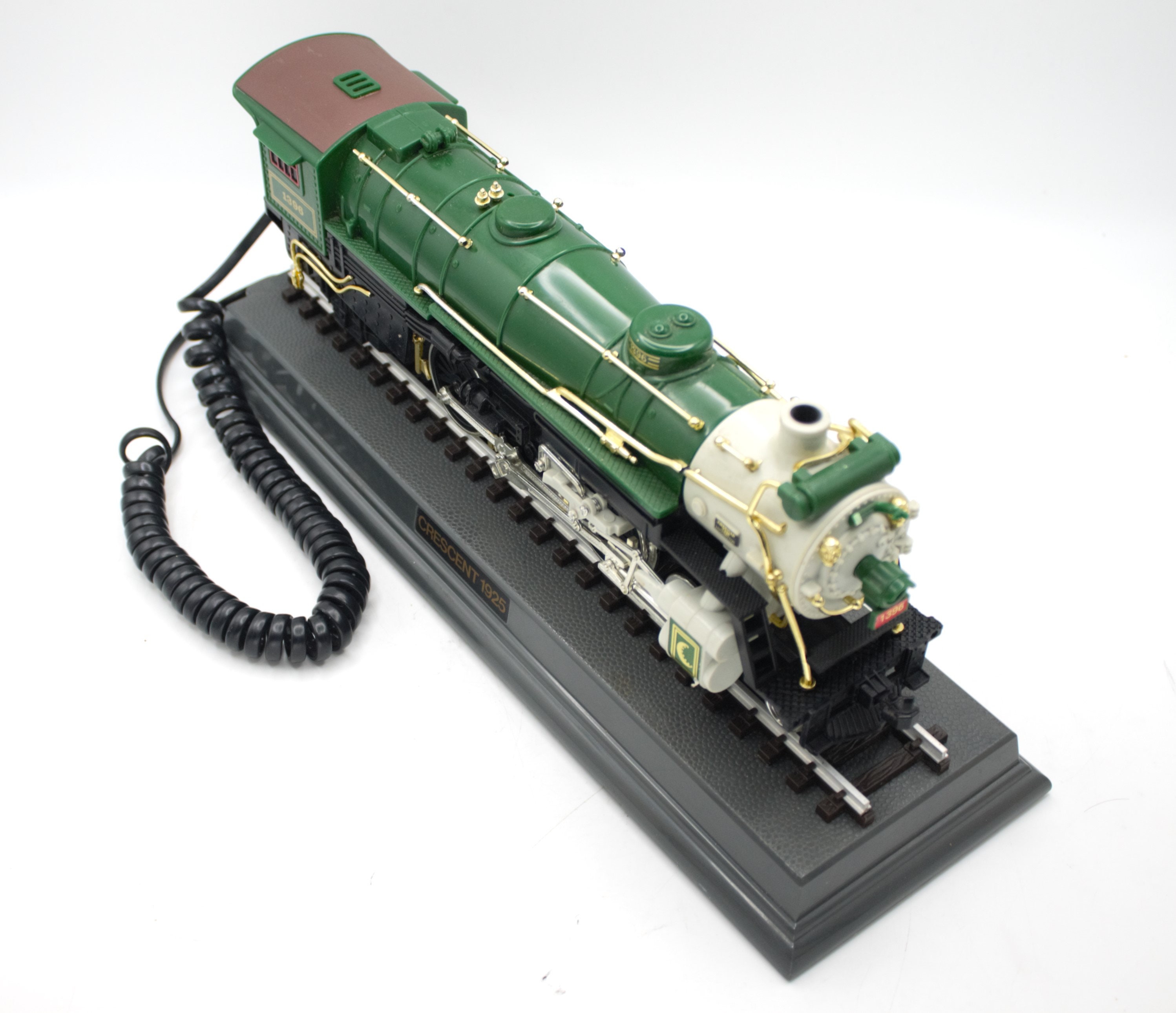 Crescent Train 1925 電話機 Vintage Crescent 1925 Locomotive Train Telephone Novelty