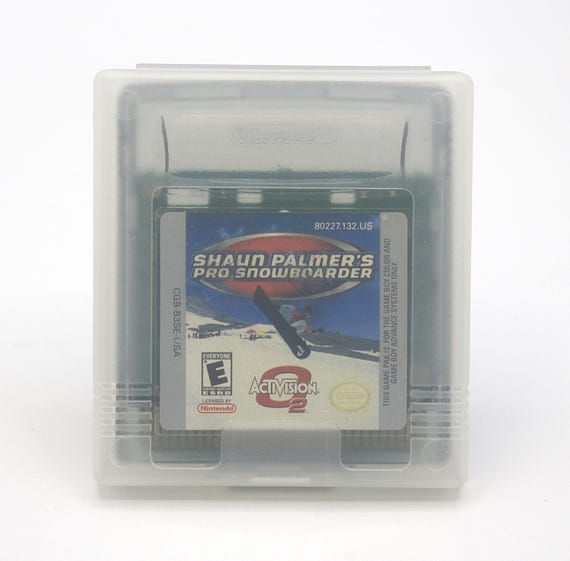 Vintage Shaun Palmer's Pro Snowboarder Nintendo Game Boy Color