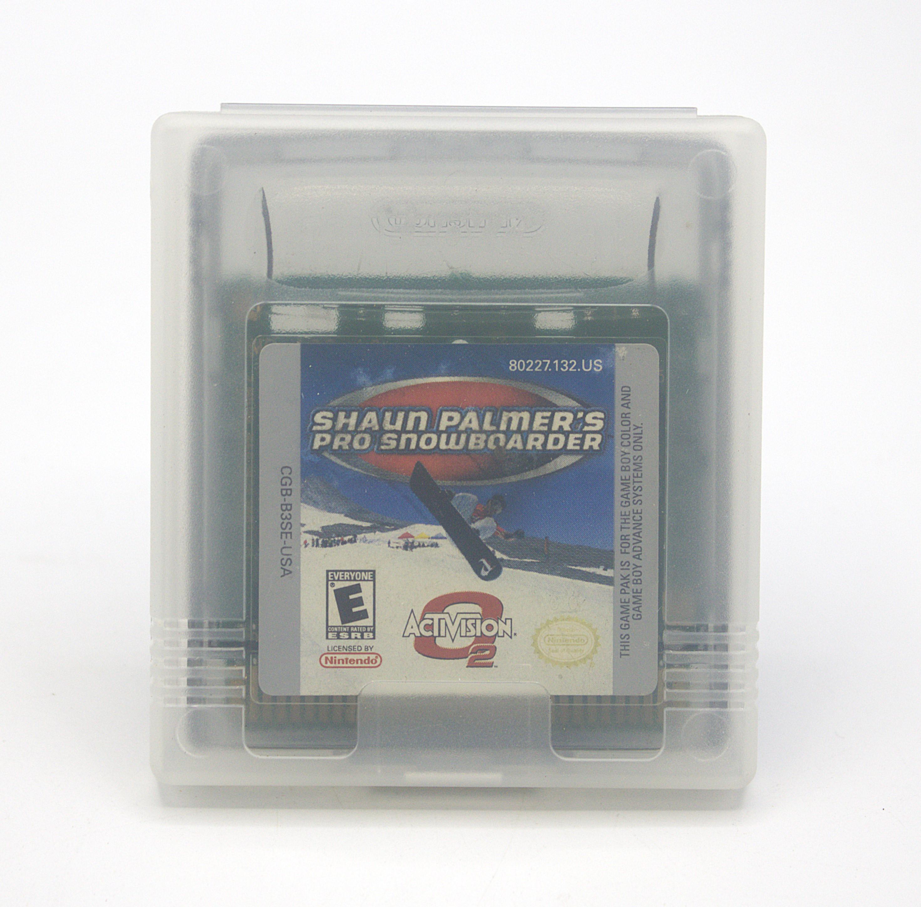 Vintage Shaun Palmer's Pro Snowboarder Nintendo Game Boy Color