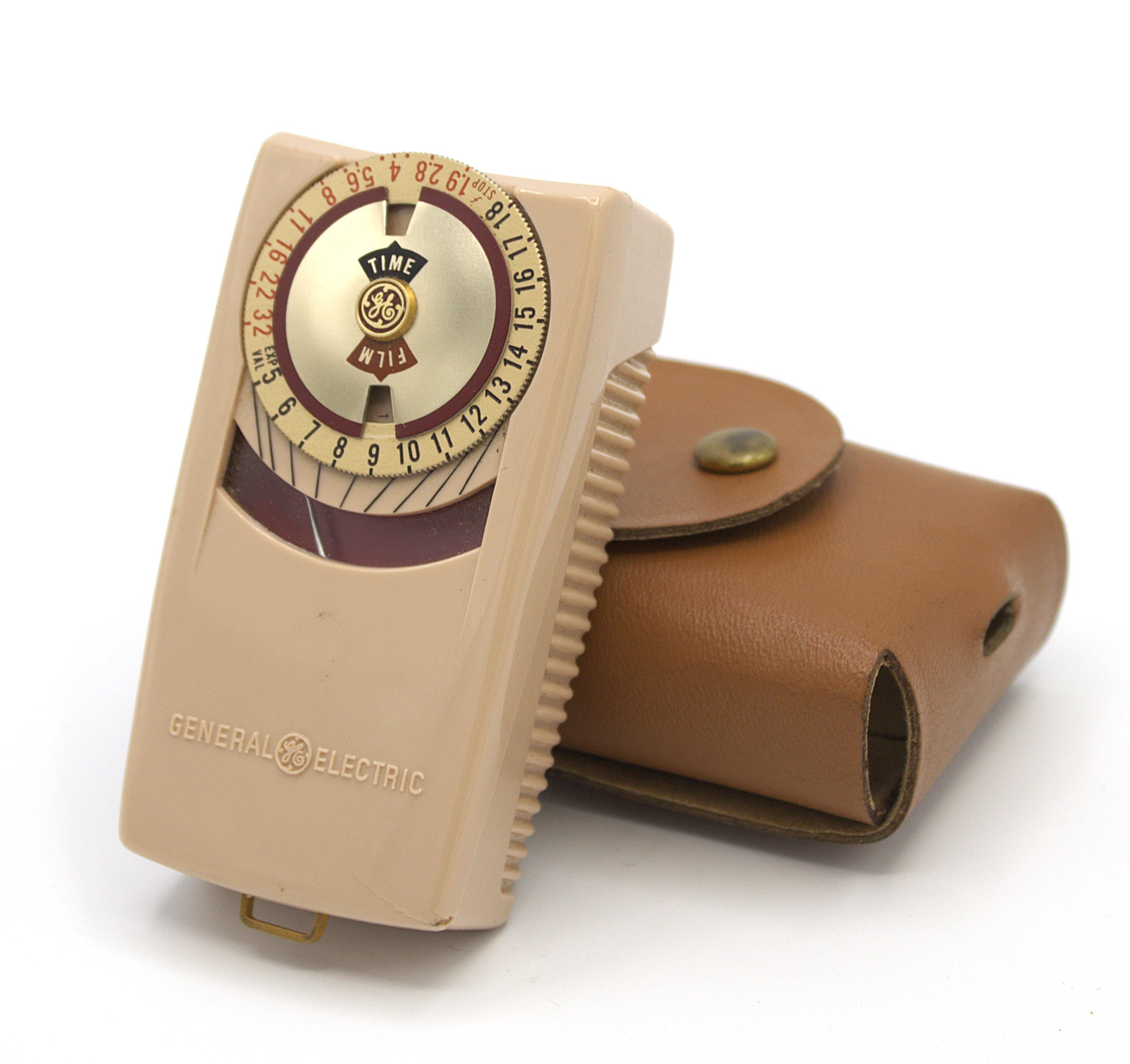 Vintage GE Mascot Photographic Exposure Light Meter Needle Gauge