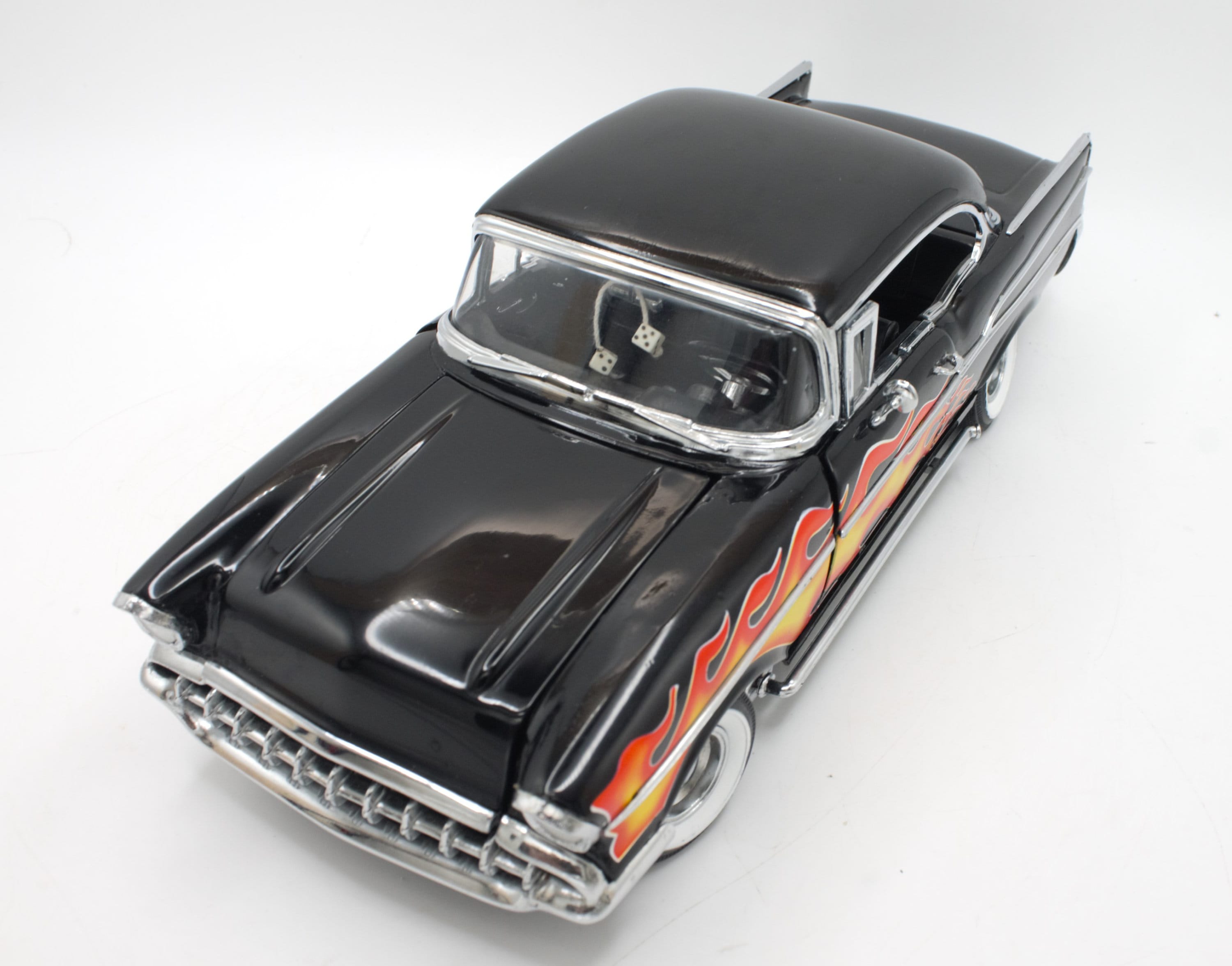 Vintage '57 Chevy Hot Rod Die Cast Metal Model Replica 1957