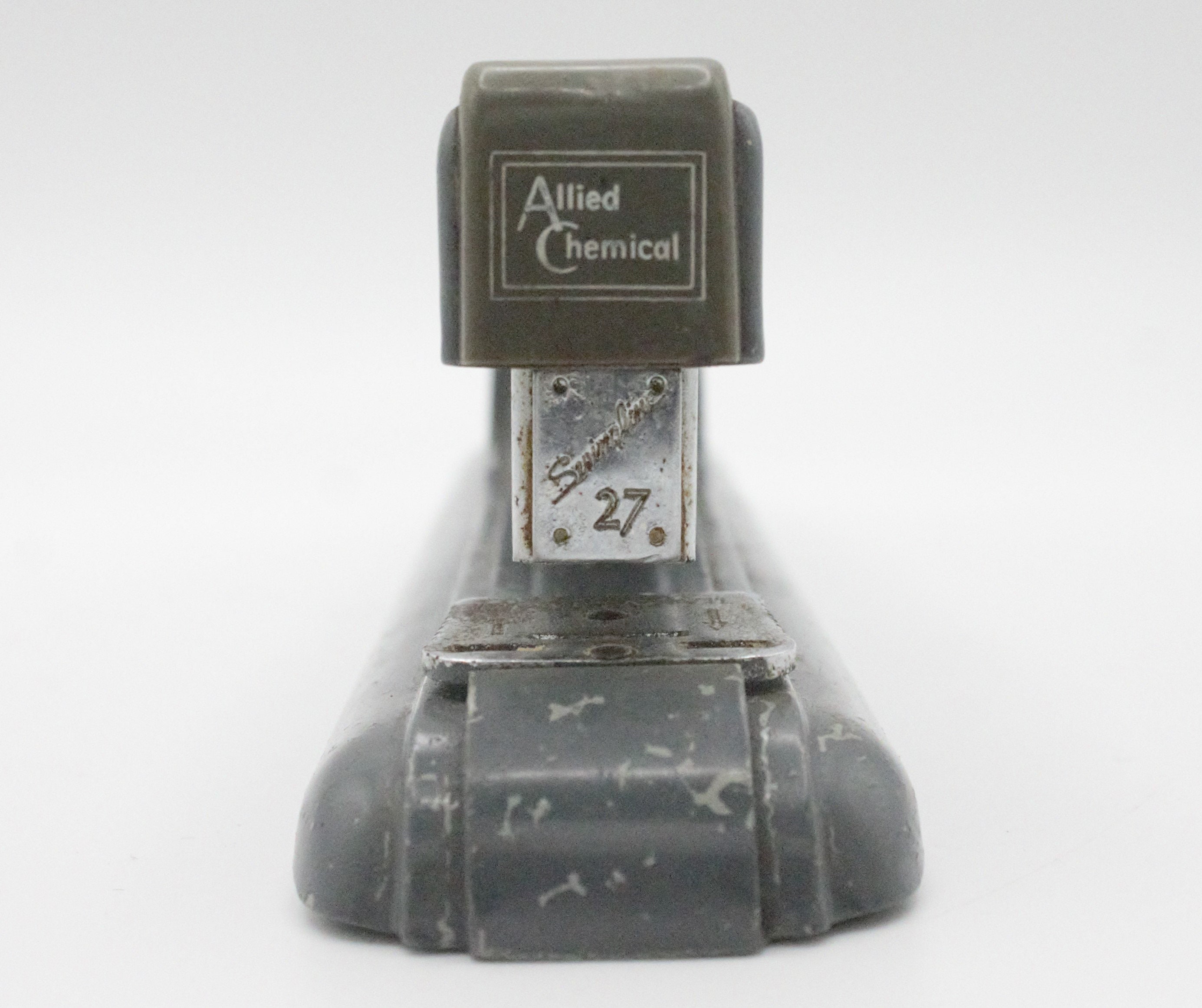Grapadora Swingline 27 vintage con logotipo de Allied Chemical, oficina  comercial gris, estilo Art Déco de mediados de siglo. - Etsy México, image size:2770x2324