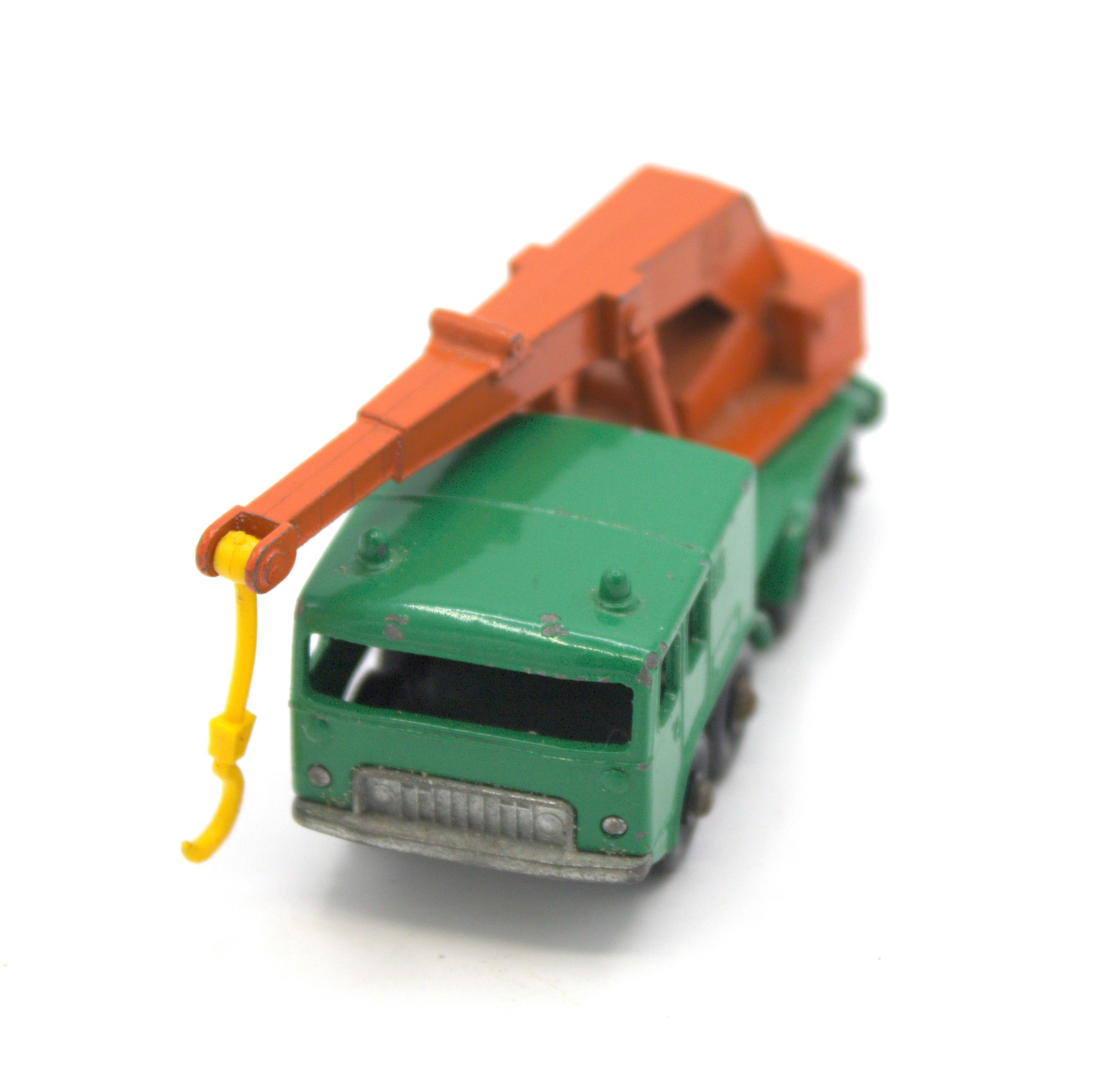 Vintage 1960s Matchbox 8 Wheel Crane Series No. 30 Die Cast Metal