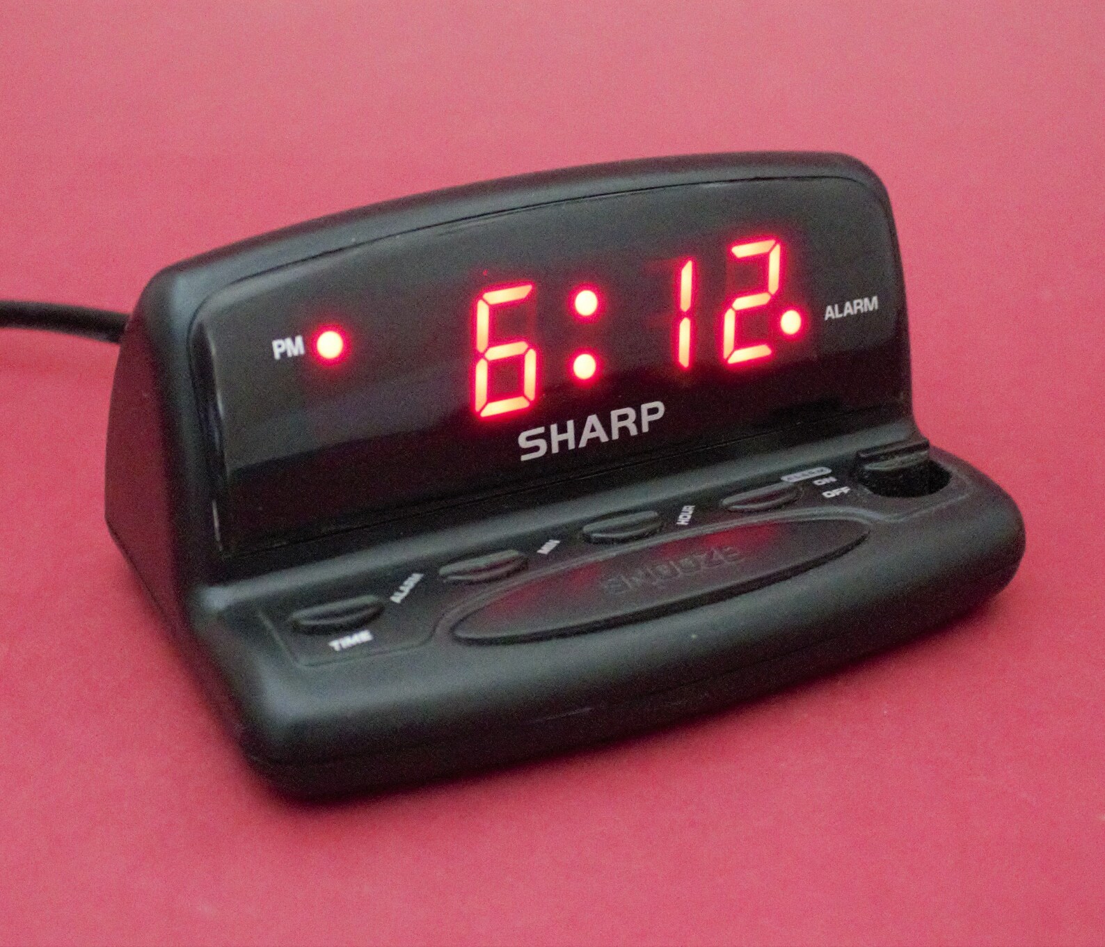 Vintage Digital Alarm Clock Red LED Time Display Buzzer Beep Etsy