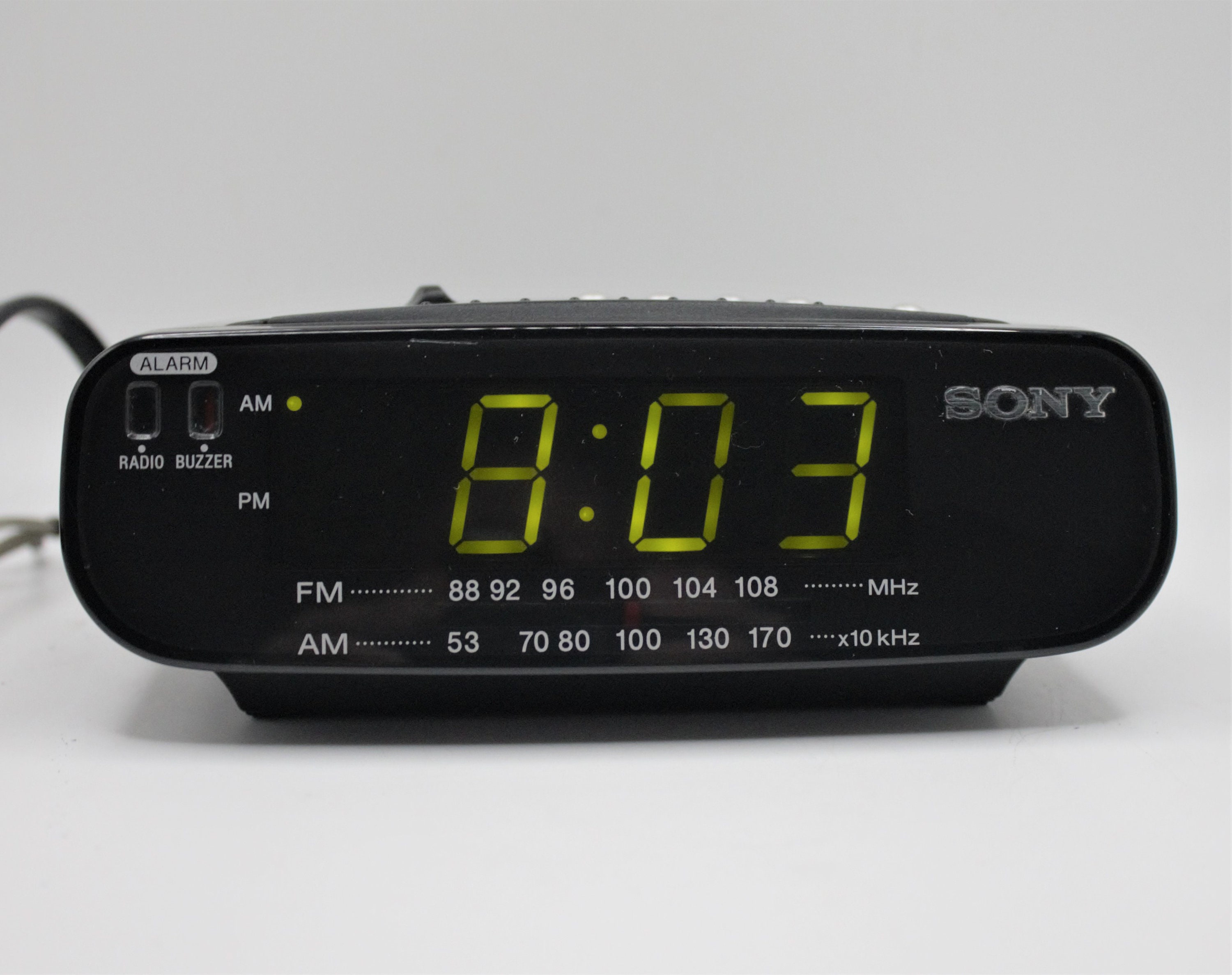 Las mejores ofertas en Reloj Despertador Sony AM/FM Radio y Radio