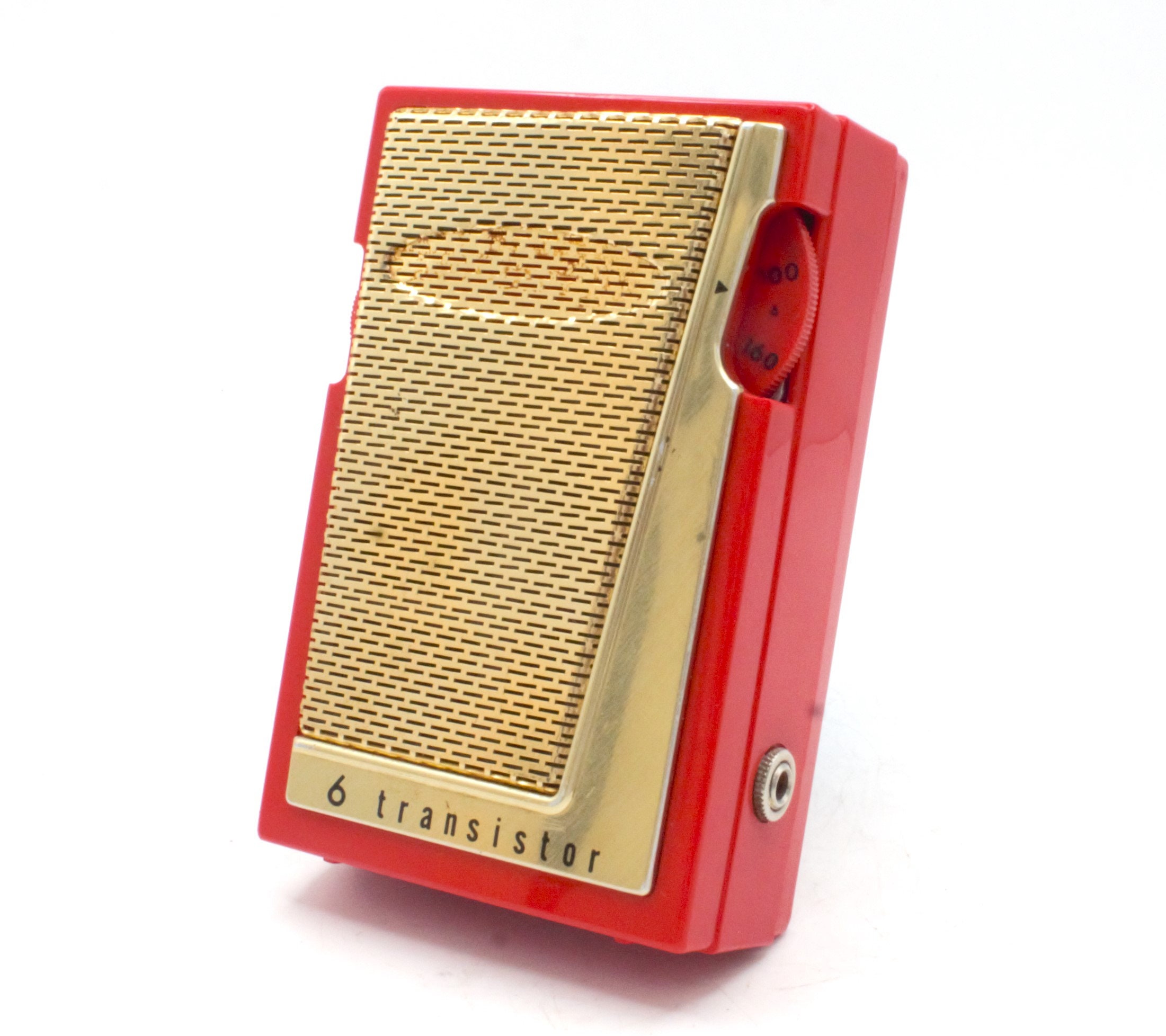 Vintage 6 Transistor Radio AM Solid State Audio Receiver Mid Vintage 6 Transistor Radio AM Solid State Audio Receiver Mid