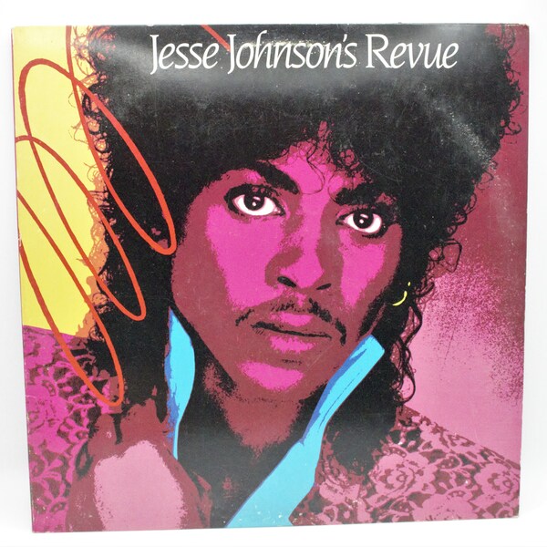 Vintage 1980s vinyl Jesse Johnson's Revue LP cool 80s pop album RnB original recording 12" album A&M Records 1985
