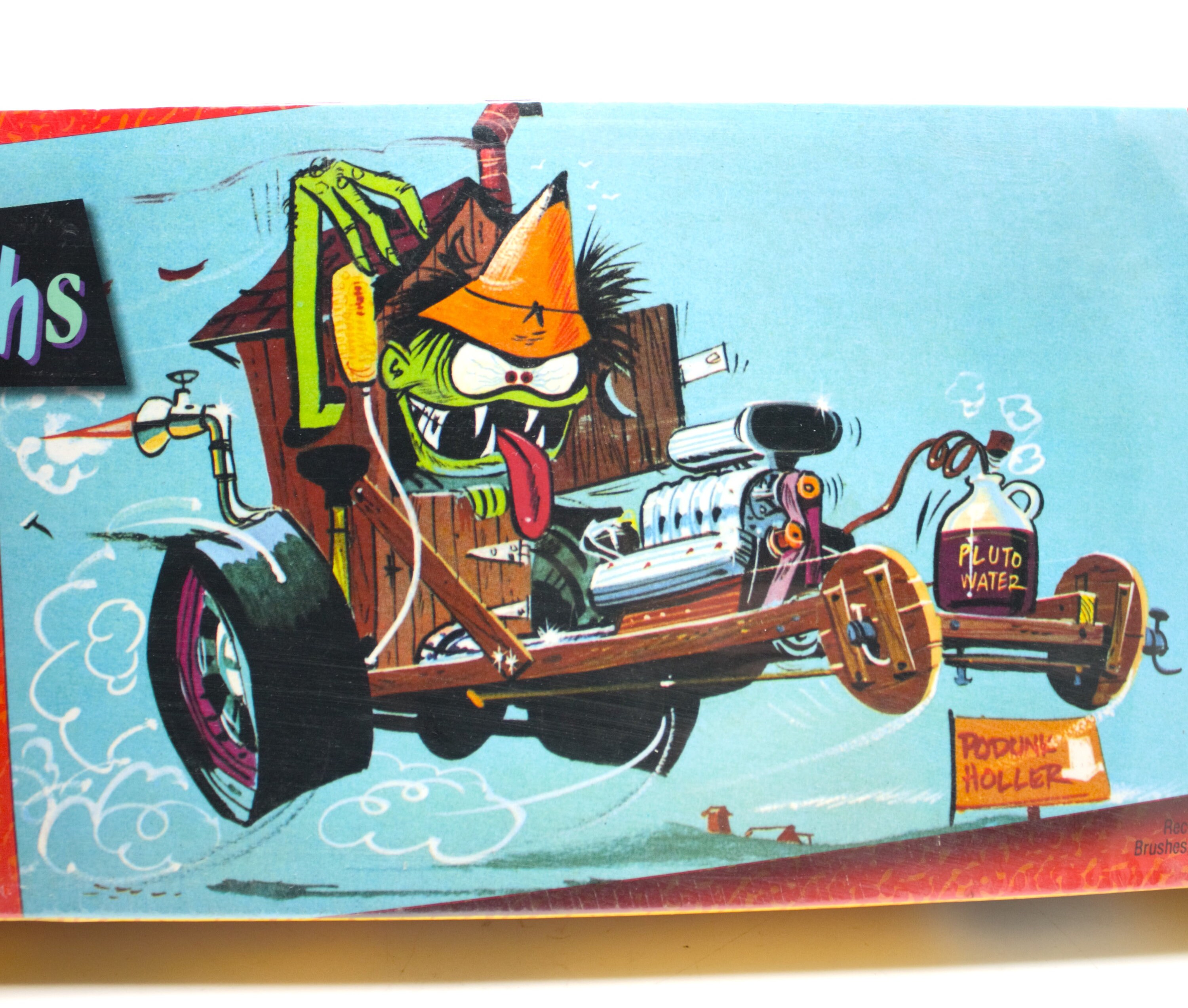 Vintage Rat Fink Weirdohs Ed big Daddy Roth Plastic Model Kit