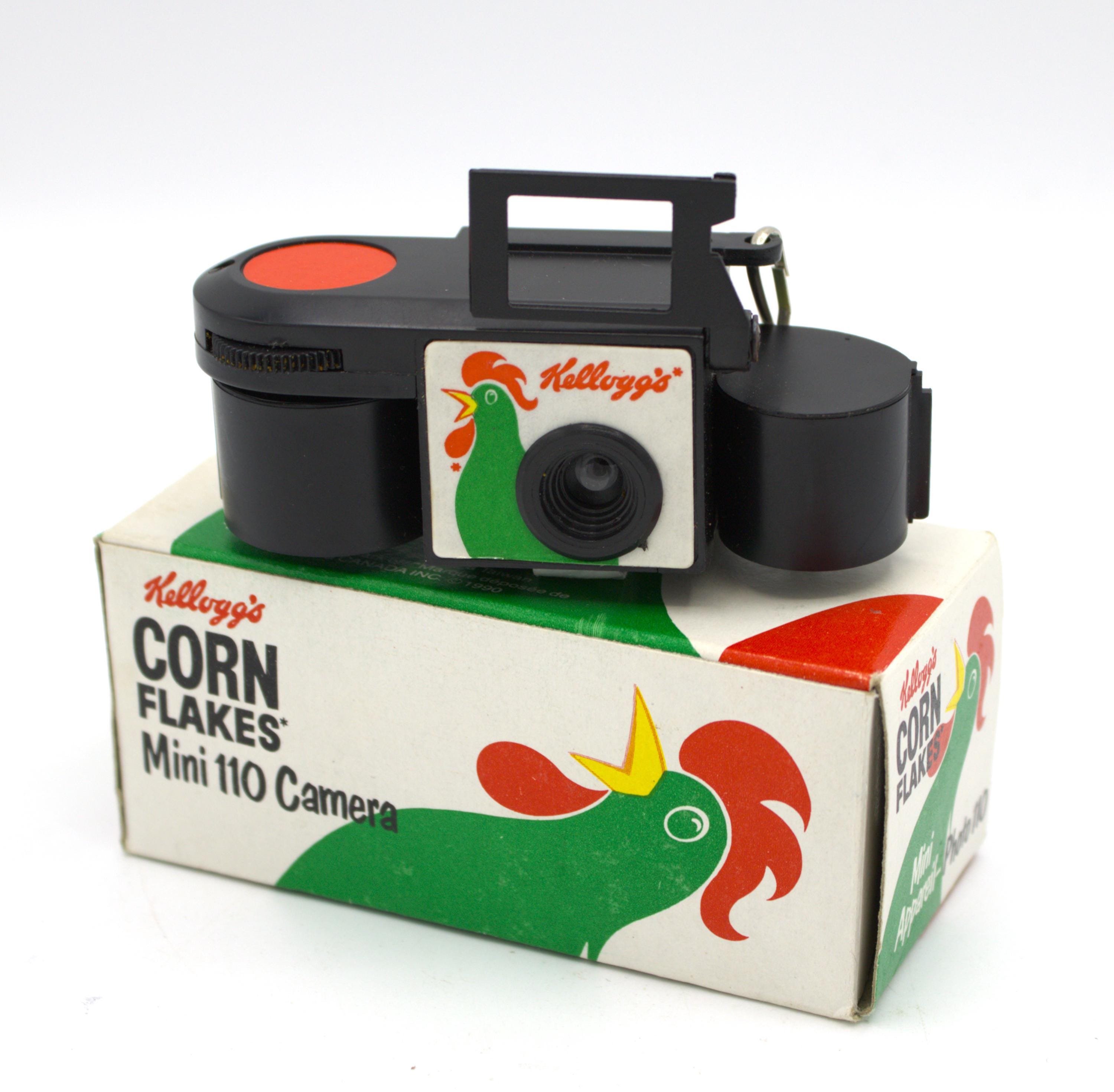 Vintage Kellogg's Corn Flakes Camera Mini 110 Cornelius Rooster
