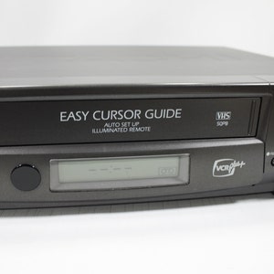 Vintage VCR Video Cassette VHS Tape Player Recorder Hi-fi Stereo Output ...