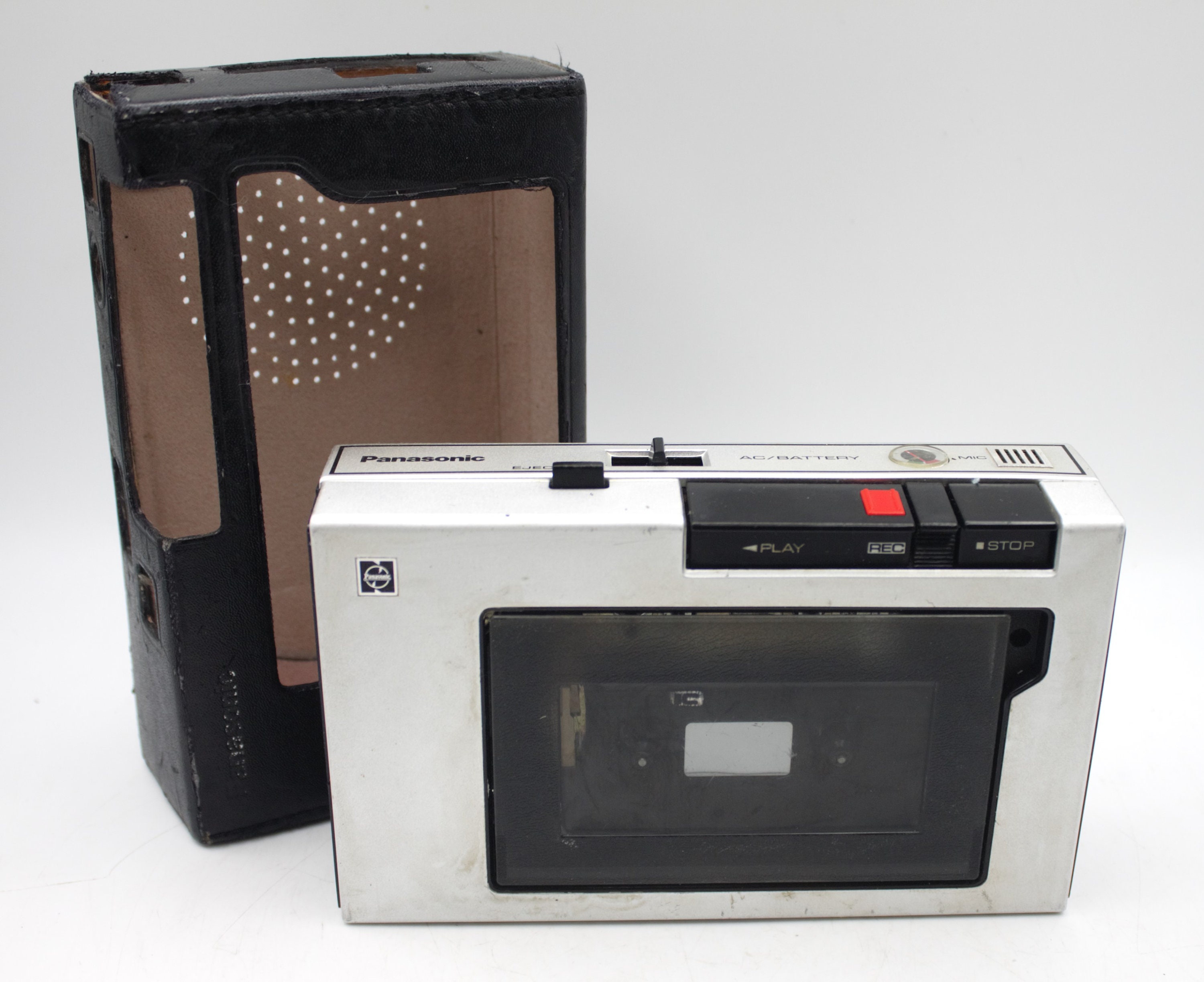 Vintage Panasonic Cassette Tape Recording Audio Recorder Vintage Panasonic Cassette Tape Recording Audio Recorder